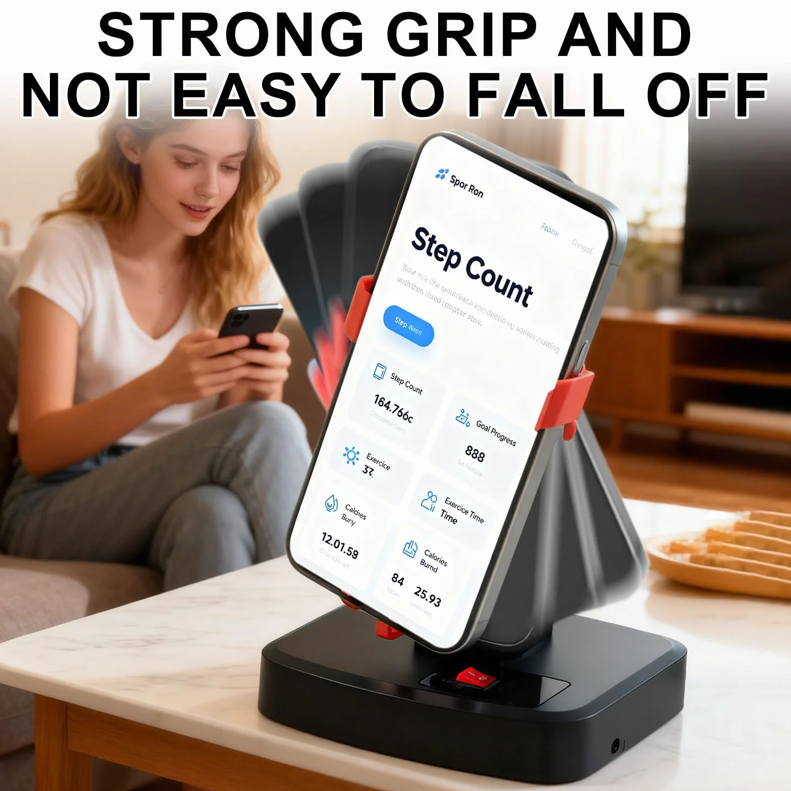 Podomètre Téléphone Portable Agitateur Automatique pour WeWard/Pokemon Go Secoueur