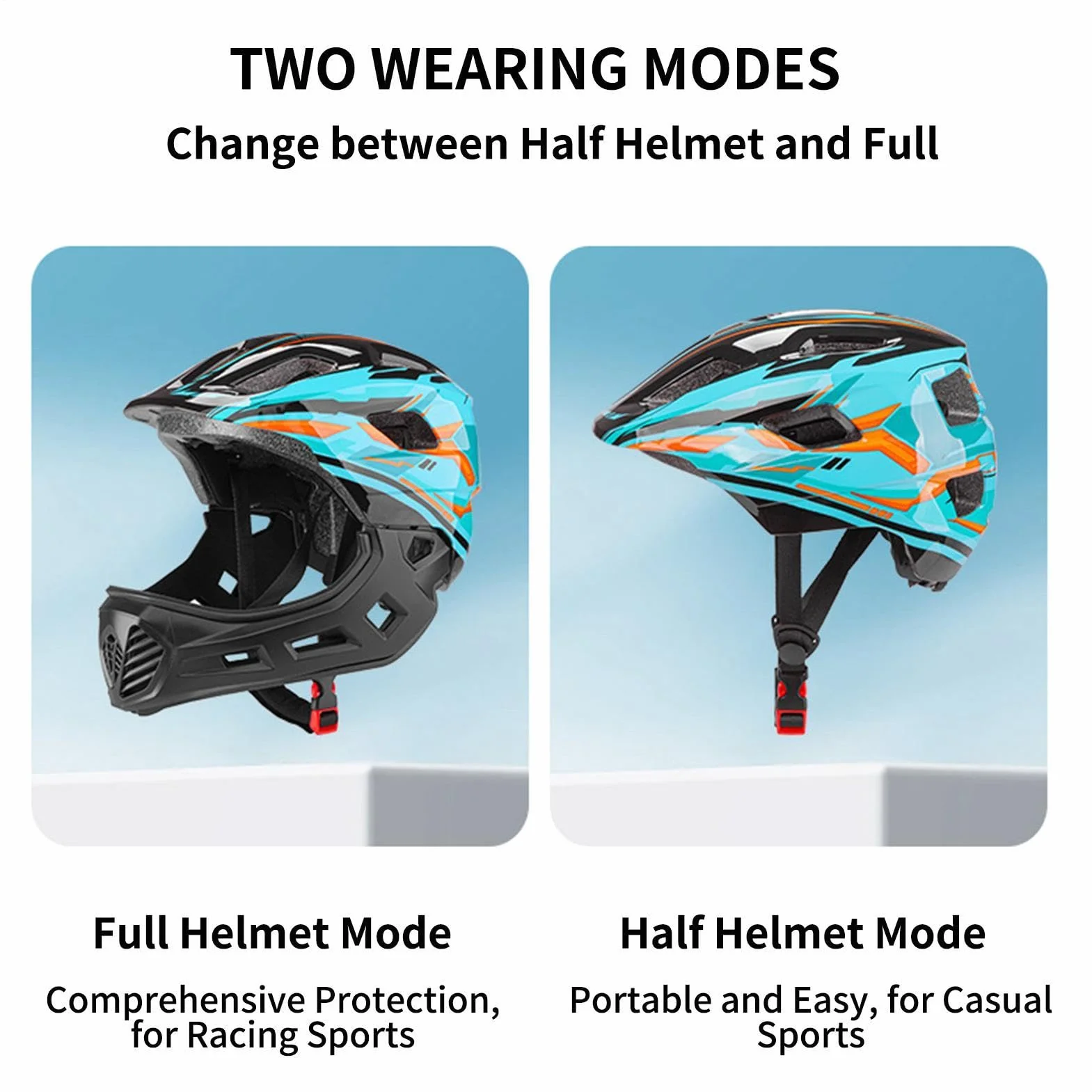 Casque Intégral pour Vélo de Route, Résistant aux Rayures et Respirant