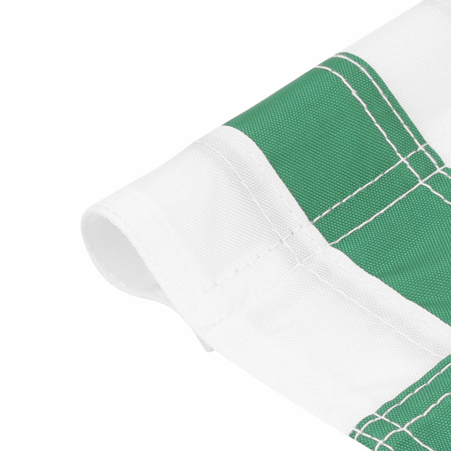 Lot de 4 drapeaux verts de golf à carreaux avec trous, pour entraînement de jardin