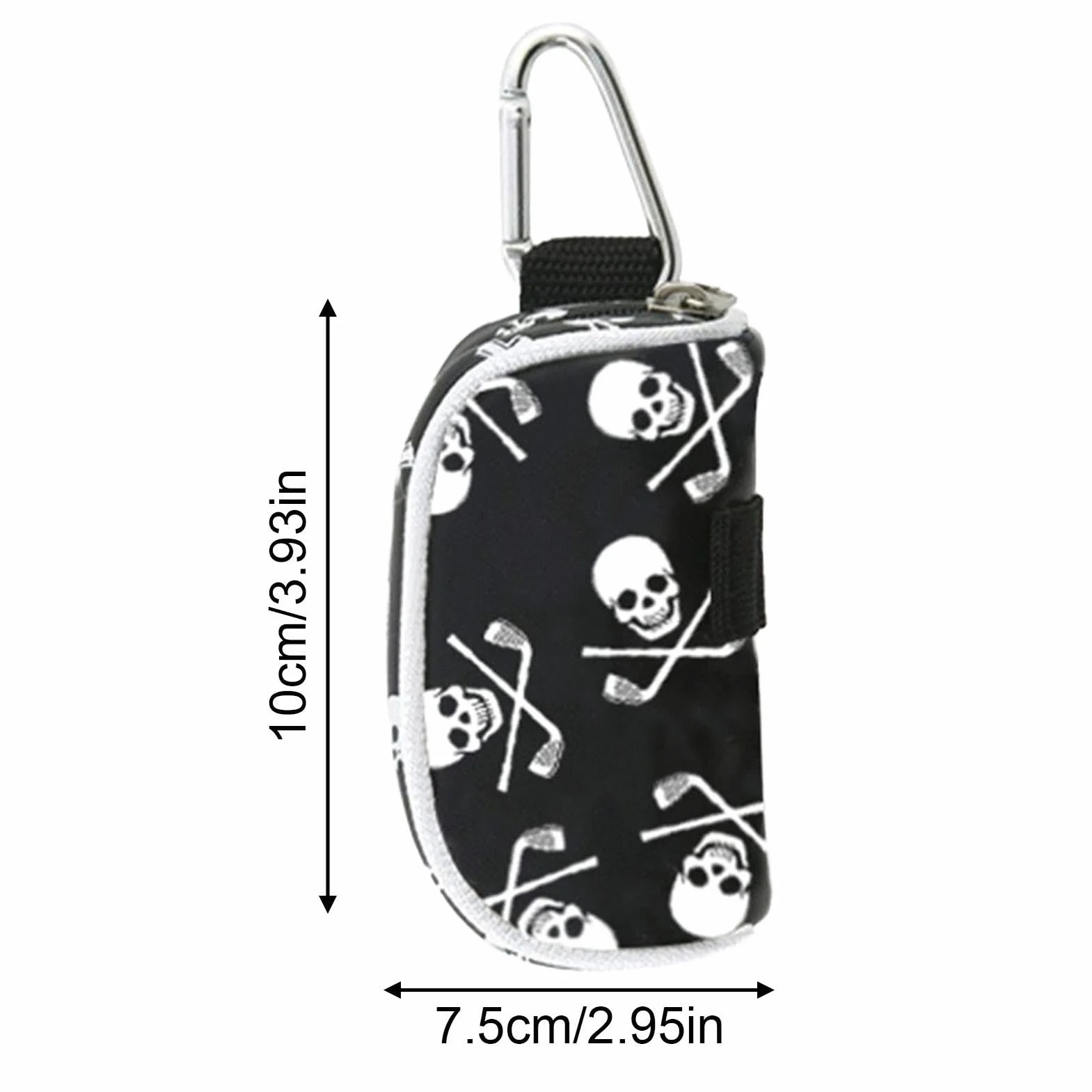 Housse de Golf pour T-shirt Sac de Transport avec Motif Crâne pour Homme