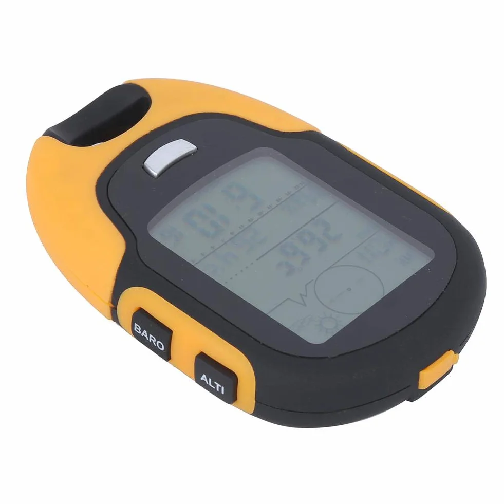 Altimètre Multifonctionnel Voiture Baromètre Thermomètre Hygromètre Boussole