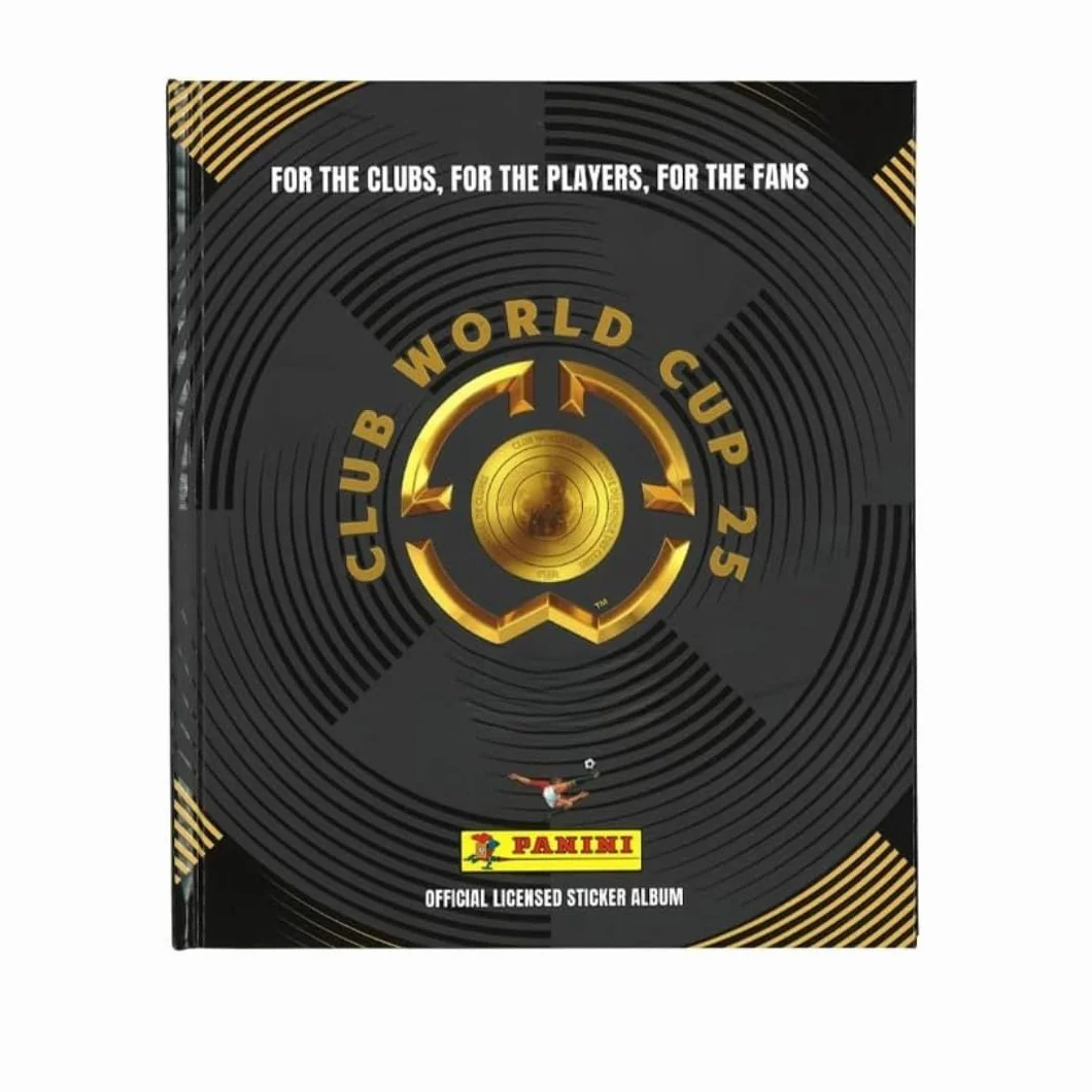 Panini FIFA Club World Cup 2025 Album Officiel Couverture Rigide 72 Pages Collectionneur Premium