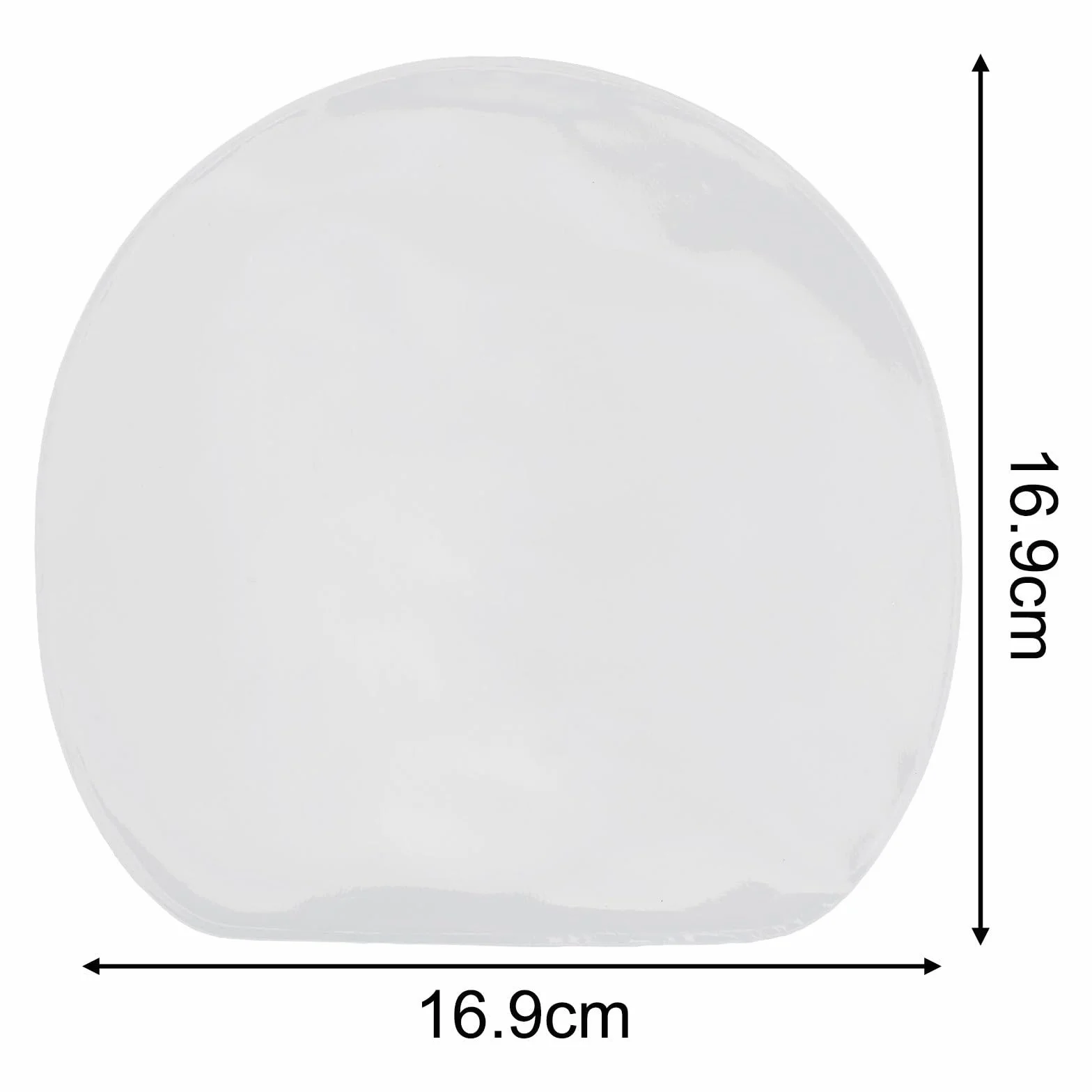 Film de protection en caoutchouc pour raquette de tennis de table – 50 housses PVC transparentes 16,9 x 16,9 cm réutilisables