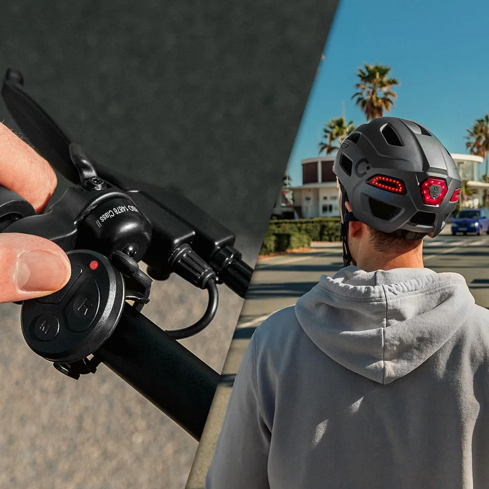Cecotec Casque Urbain Ajustable BrainGuard Flash pour Vélo et Trottinette