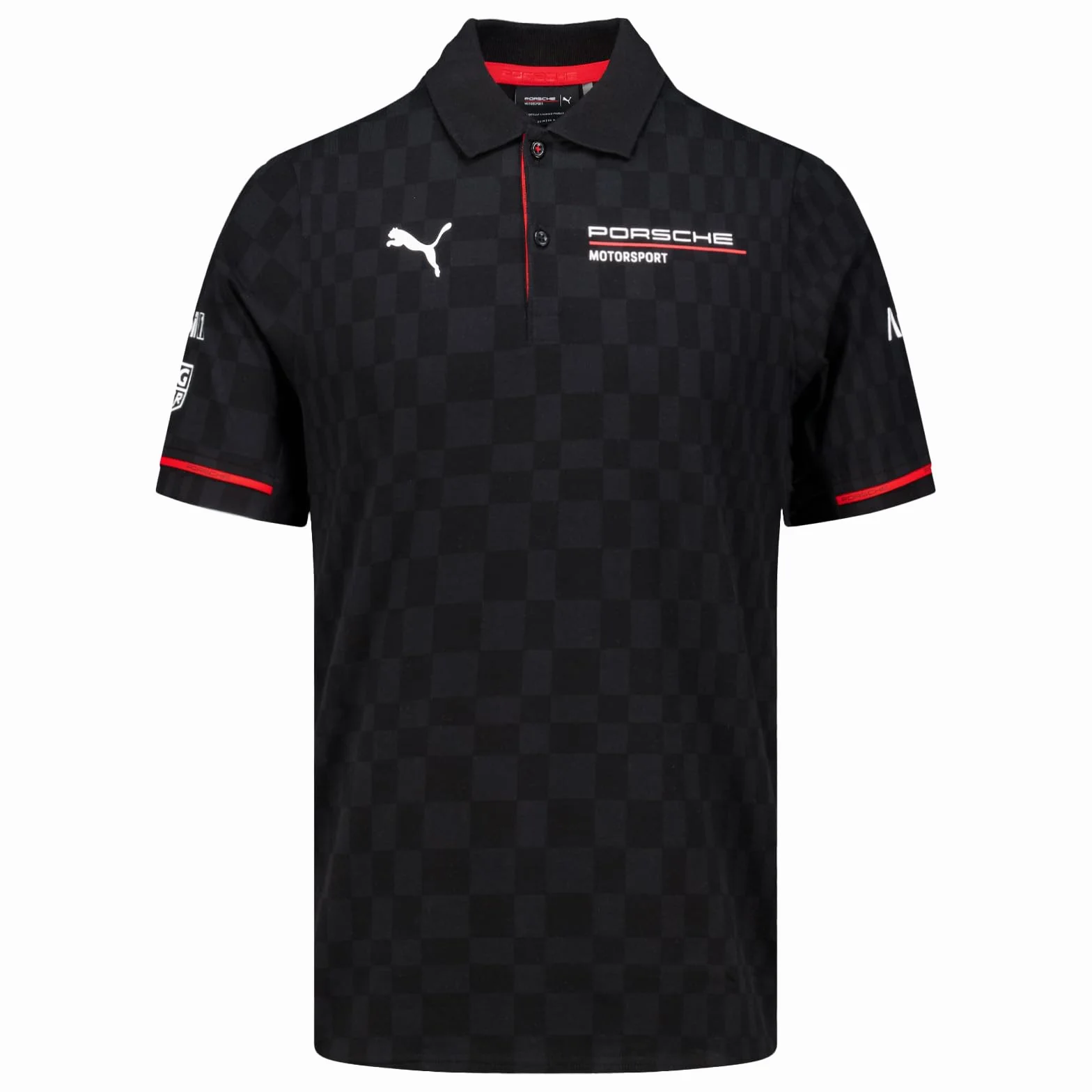 PUMA Porsche Motorsport Polo Homme Noir