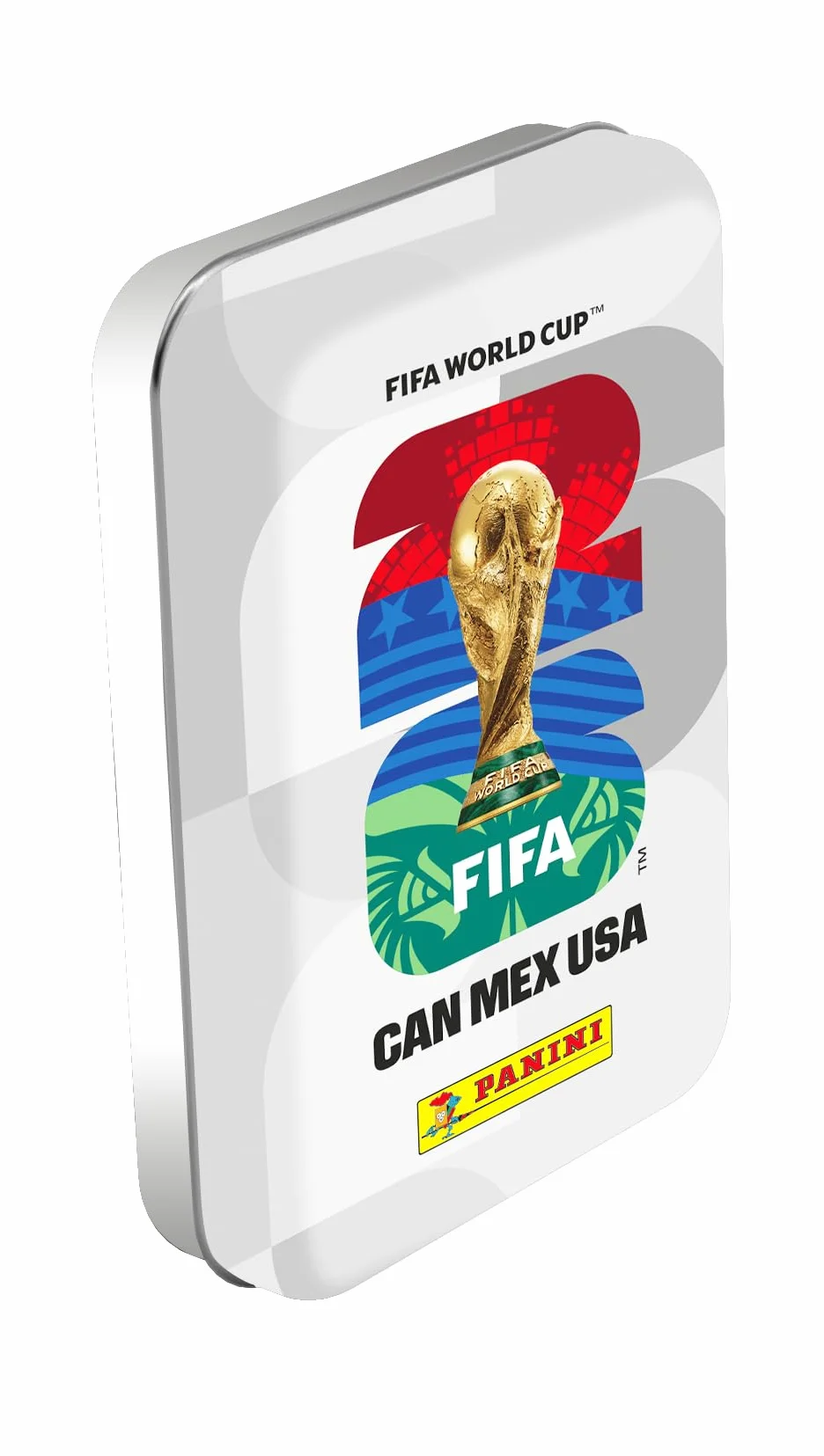 Panini Coupe du Monde FIFA 2026 Stickers Boîte Métal Pocket 8 Pochettes