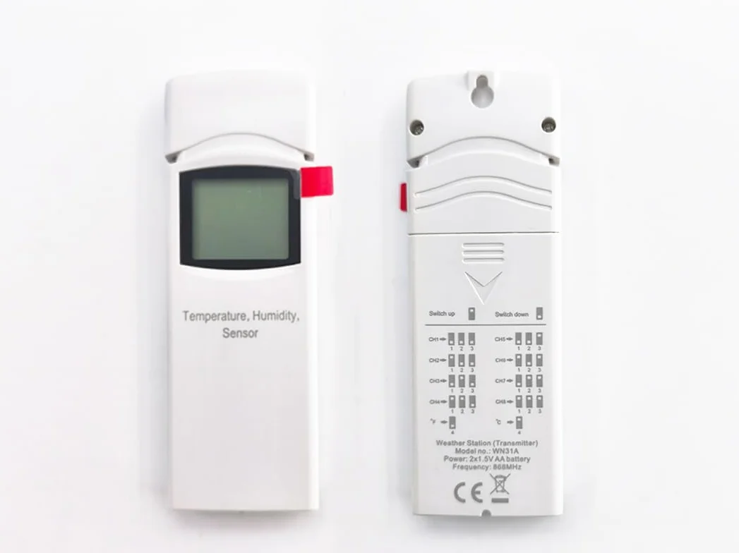 MISOL Wireless Weather Station with 5 Sensors, 5 Channels, Color Screen, Data Logger