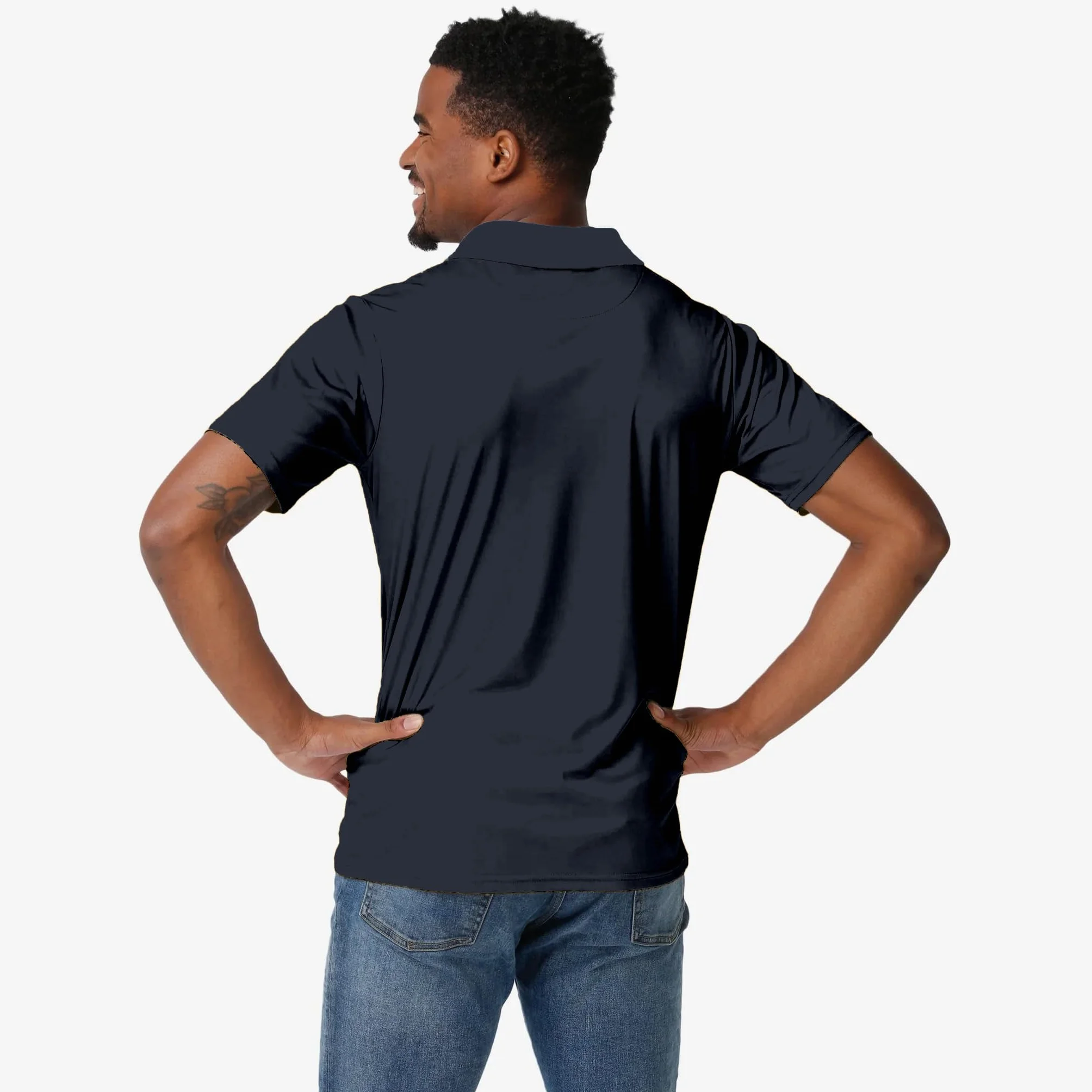 FOCO NFL Polo homme manches courtes polyester logo primaire licencié