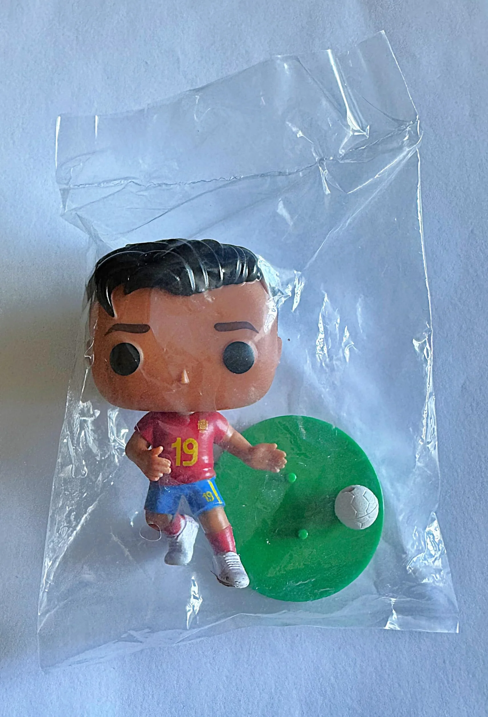 Figurine de football Lamine Yamal Espagne T-shirt cadeau enfants adultes