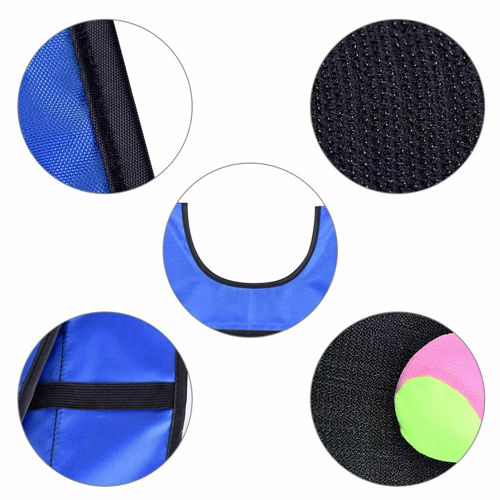 Queta Dodgeball Tag Gilets 2 Gilets Cible Collants 10 Boules de Coton Jeu Cible