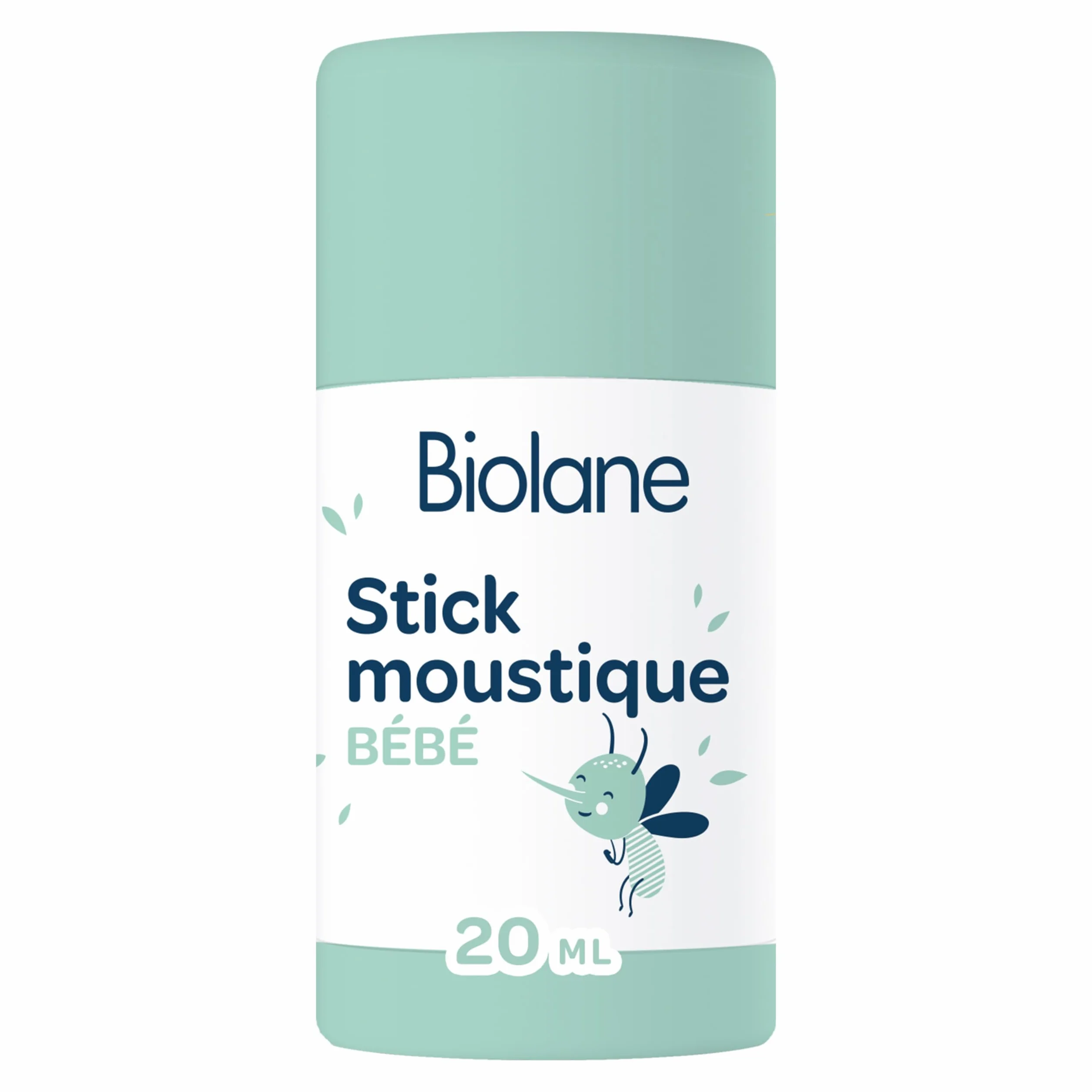 BIOLANE Stick moustique Bébé 20ml Dès 6 mois Fabriqué en France