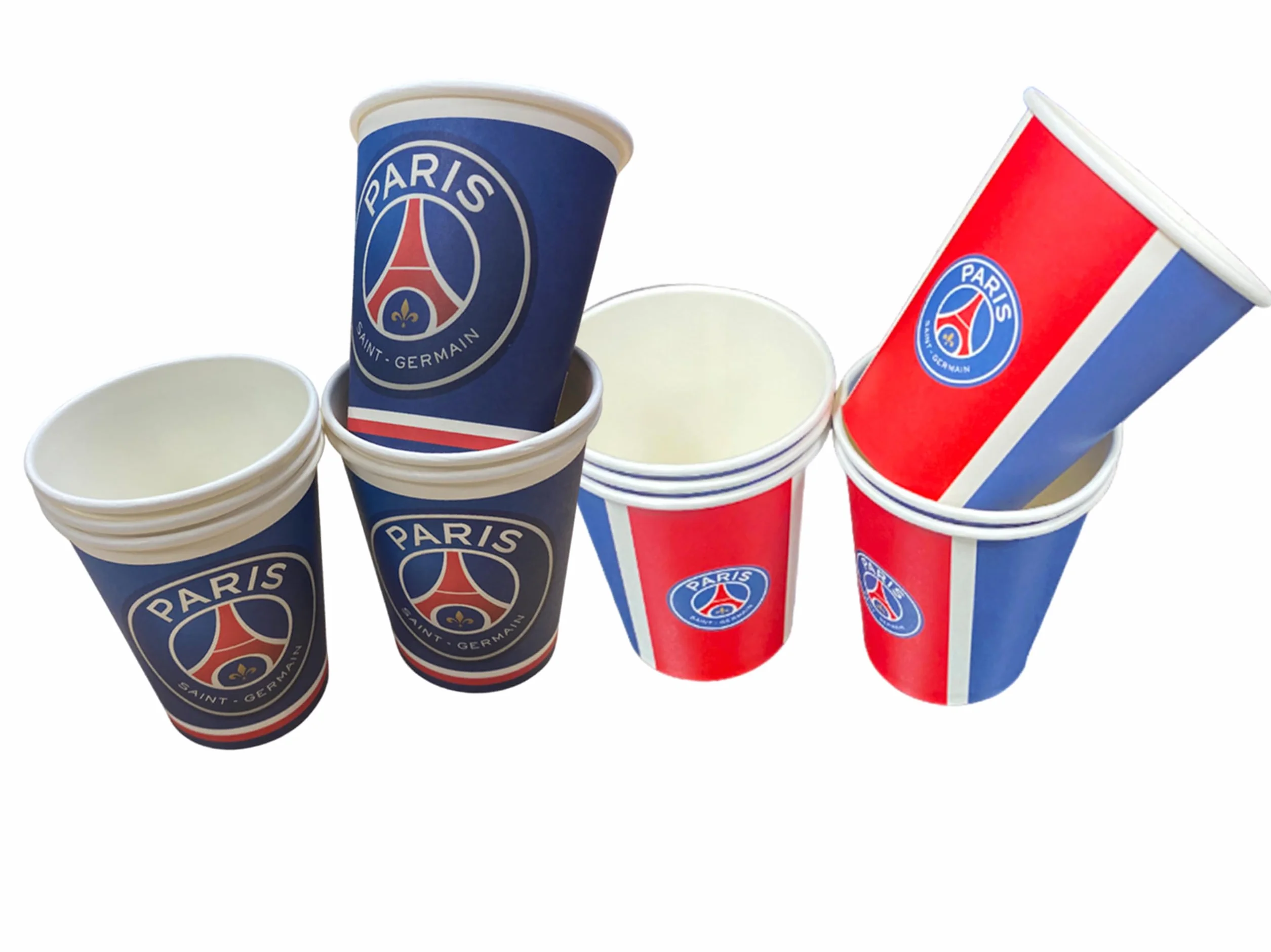 PARIS SAINT GERMAIN PSG 12 x verre gobelet jetable 25cl