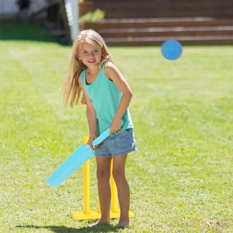Ensemble de Cricket et Golf pour Enfants Jouets de Sport en Plastique