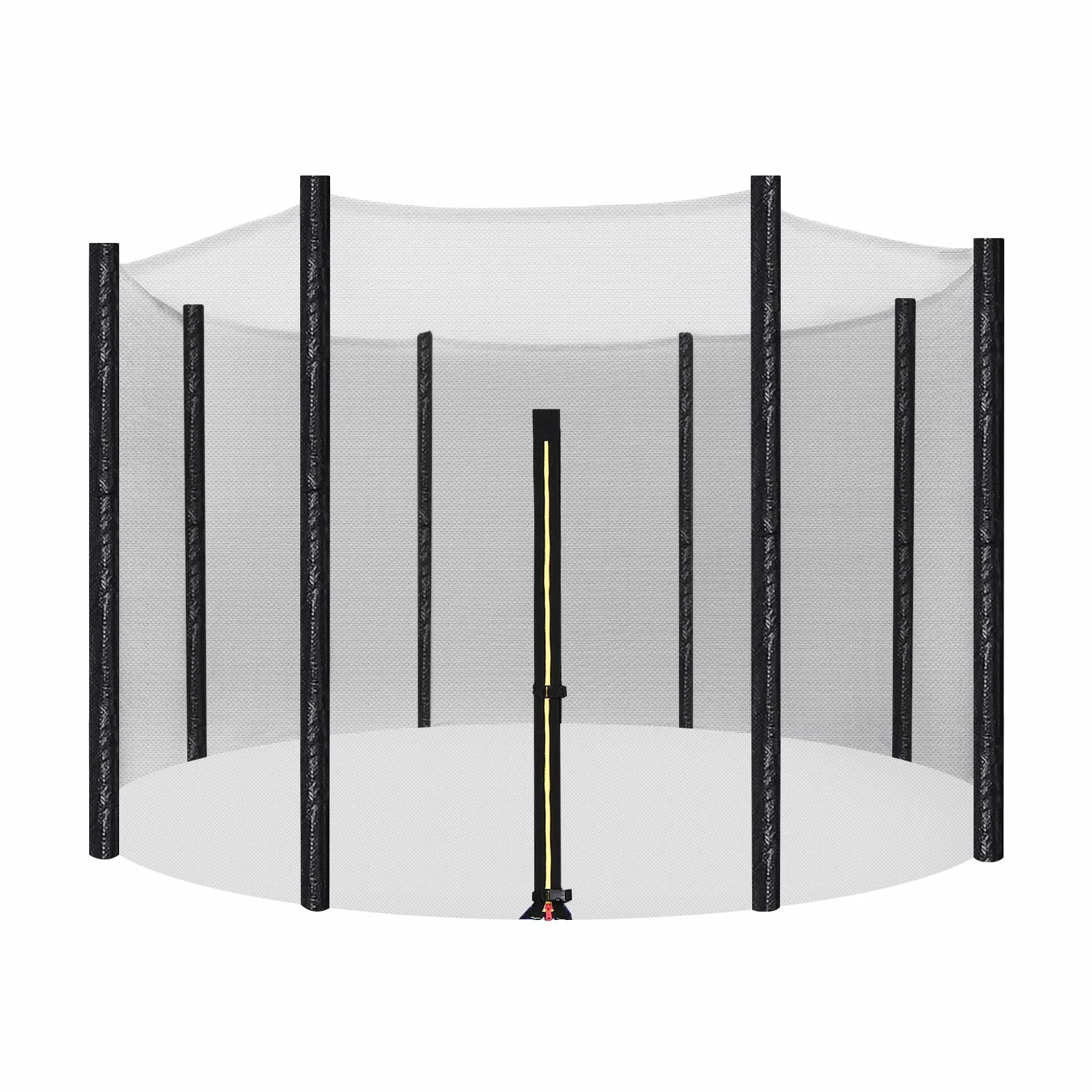 SONGMICS Filet de Remplacement pour Trampoline Rond Ø 244 305 366 cm, Filet de Sécurité