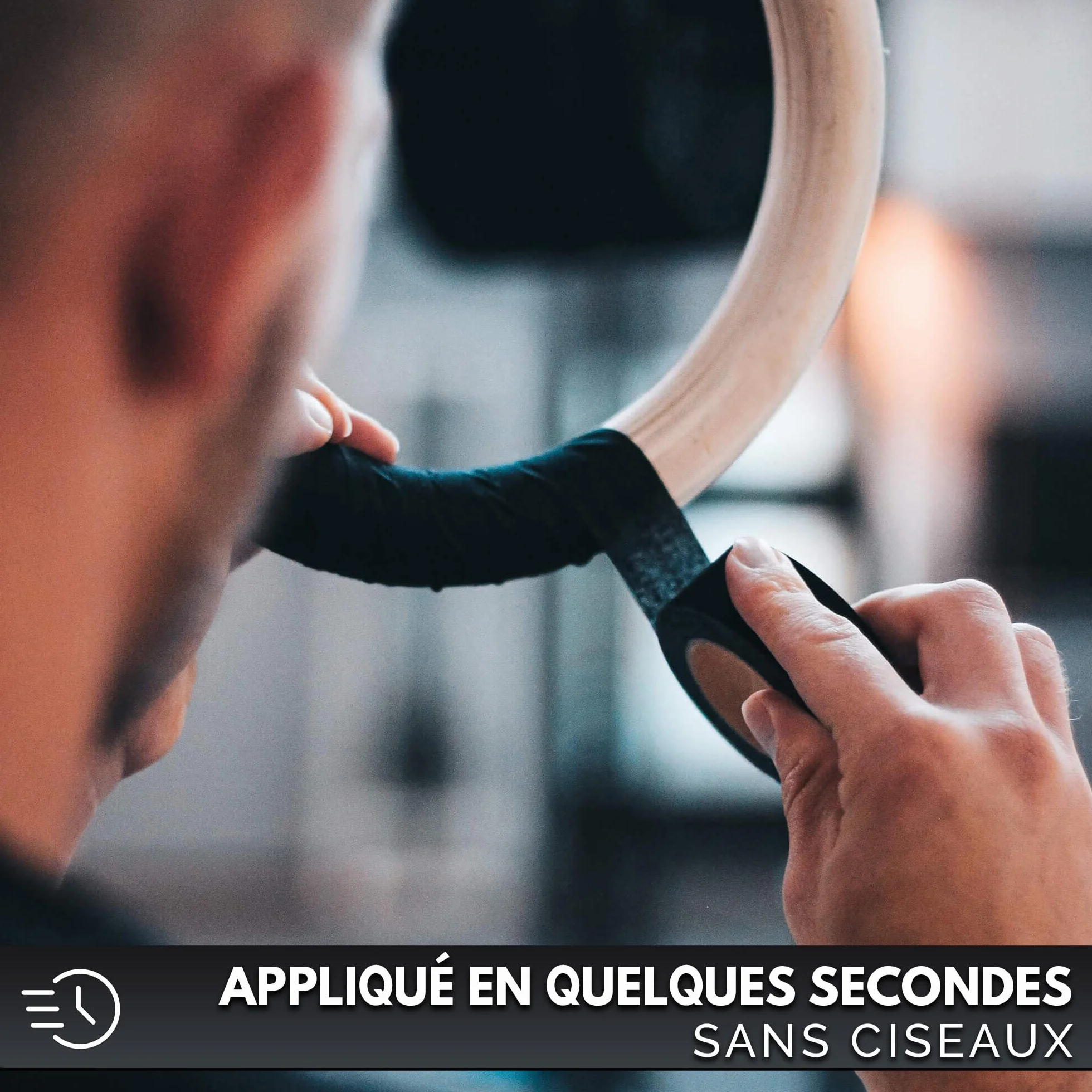 GORNATION Grip Tape Ruban Adhésif Anti-Dérapant pour Haltère Barre de Traction Calisthenics