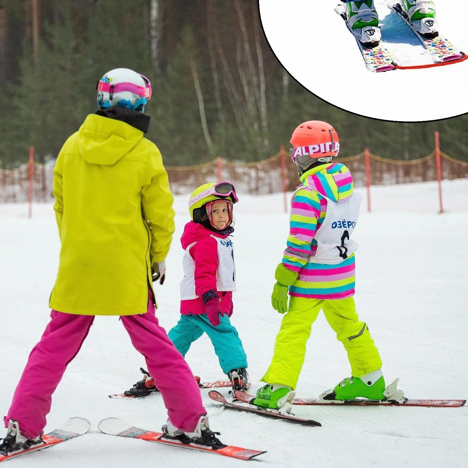 Connecteur de Pointe de Ski, Aide à l'Entraînement pour Débutants