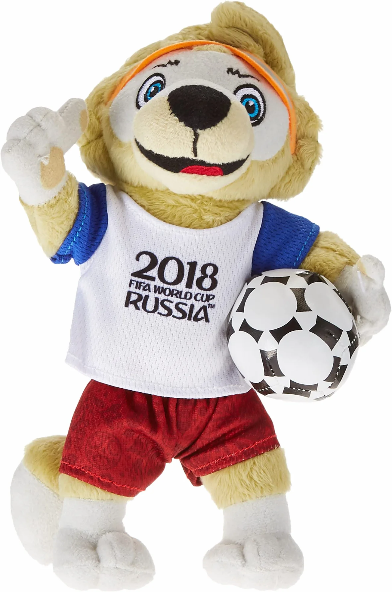 FIFA 2018 Coupe du Monde Zabivaka 25 cm Peluche 3 Ans