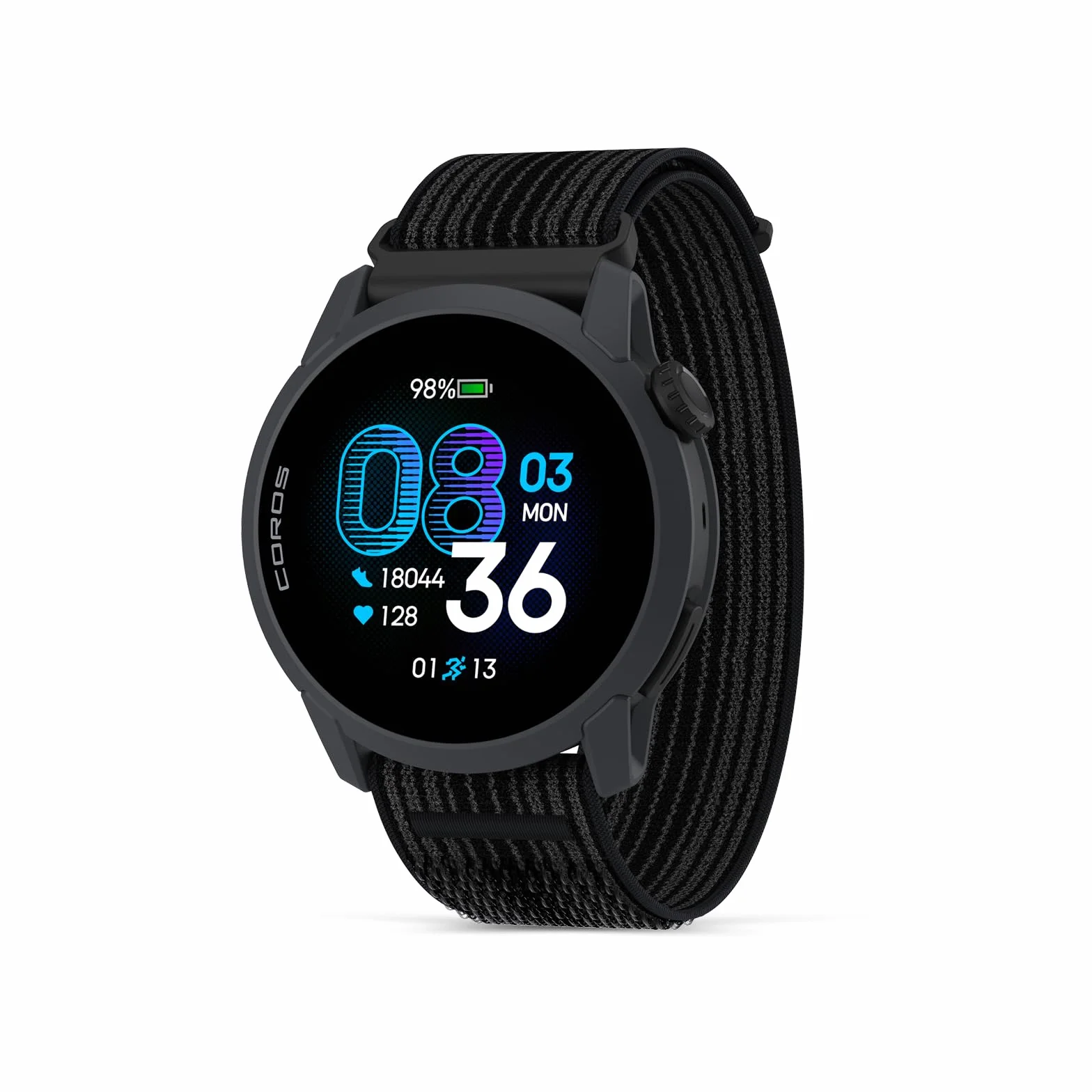 COROS Pace 4 Montre Sport Ultralégère Écran Tactile AMOLED 1,2" 32g Montre Running 19 Jours GPS Précision Plan d'entraînement