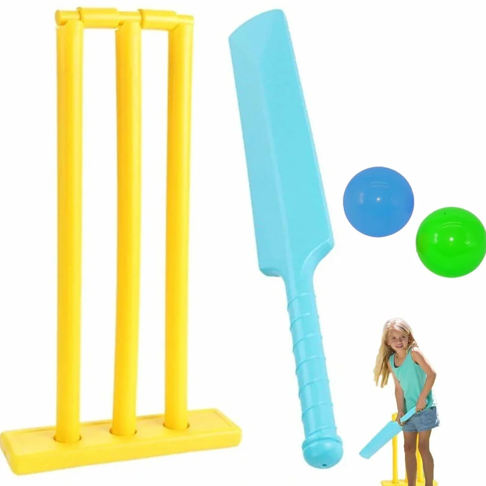Ensemble de Cricket et Golf pour Enfants Jouets de Sport en Plastique