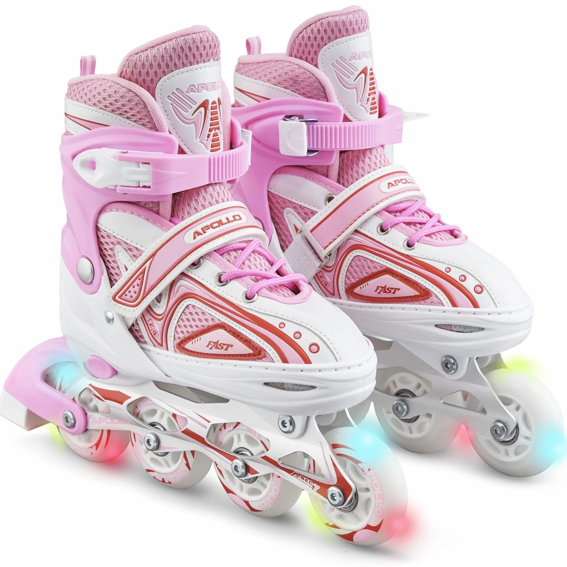 Apollo Super Blades X Pro Patins à roulettes Enfants Roues LED S M L