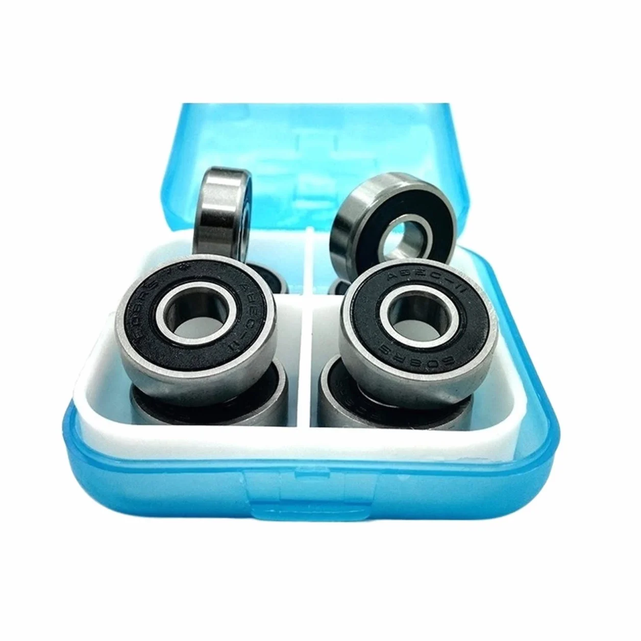 ABEC-11 Roulement à roues 608-2RS Skateboard Roulement de patins de vitesse Slalom Skates 8pcs