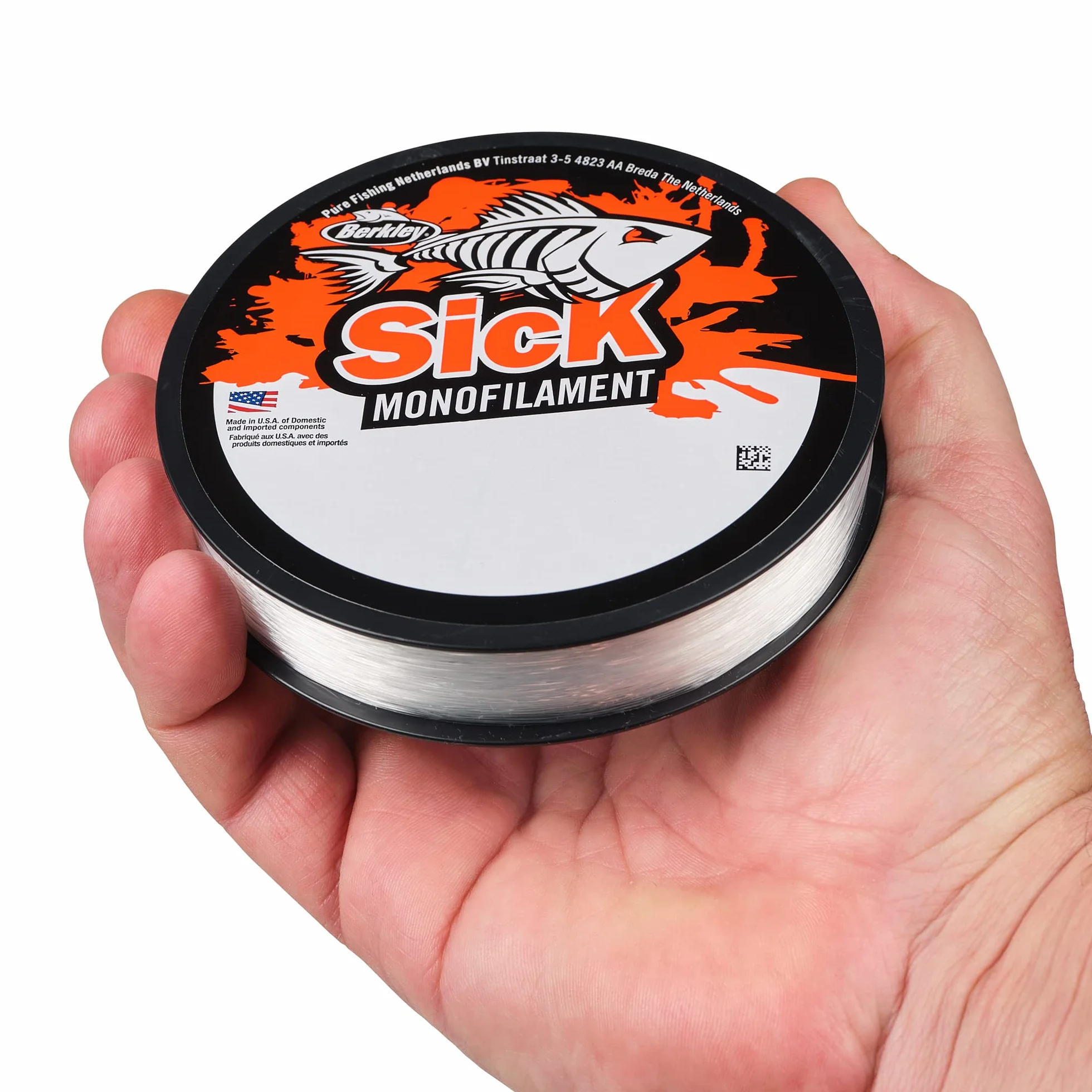 Berkley Sick Nylon Fil de Pêche Monofilament Solide Résistant à l'Abrasion