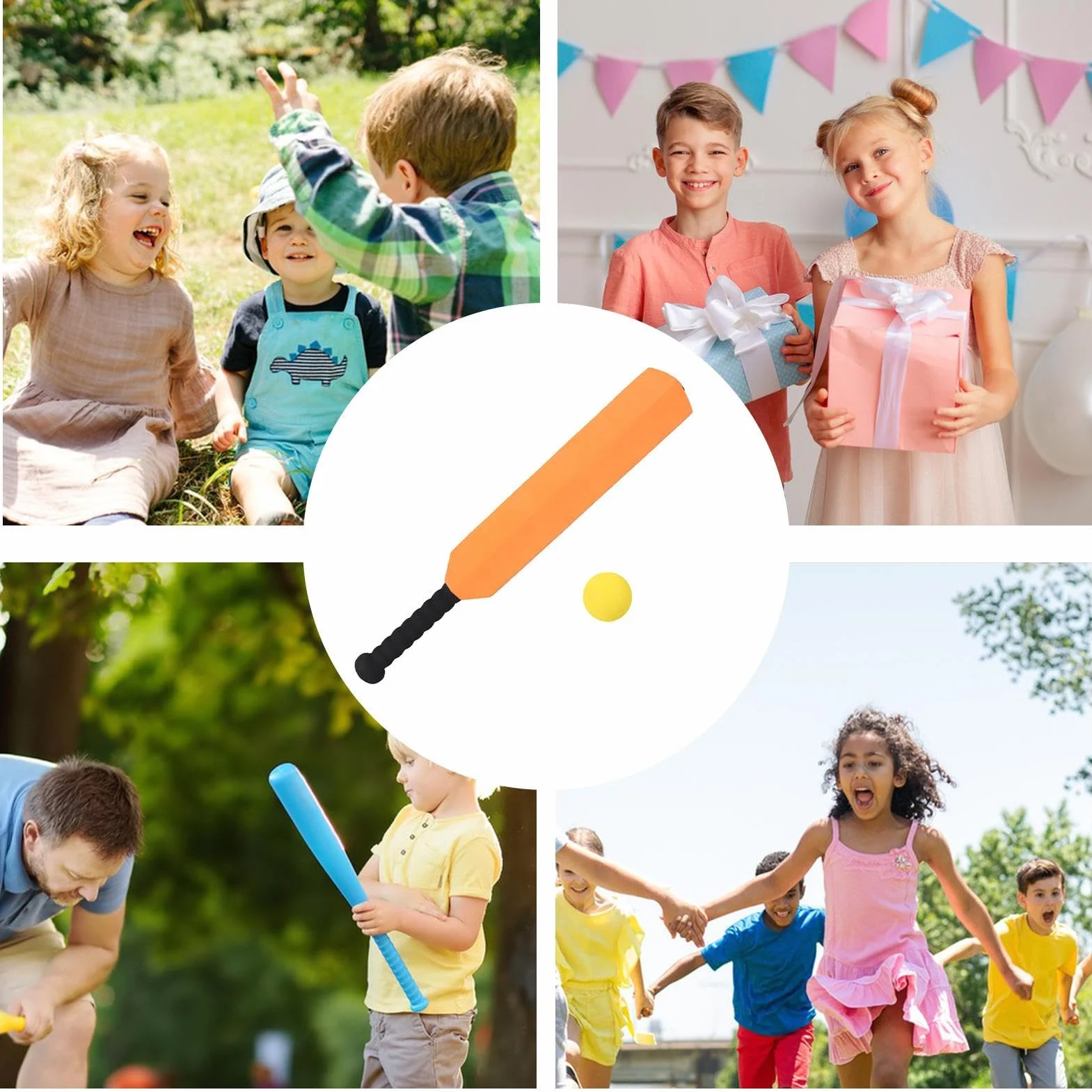 Toddler Bat Stump Ball Outdoor Children Sport Set Multifonctionnel Kit De Jeu Parent Child Interaction