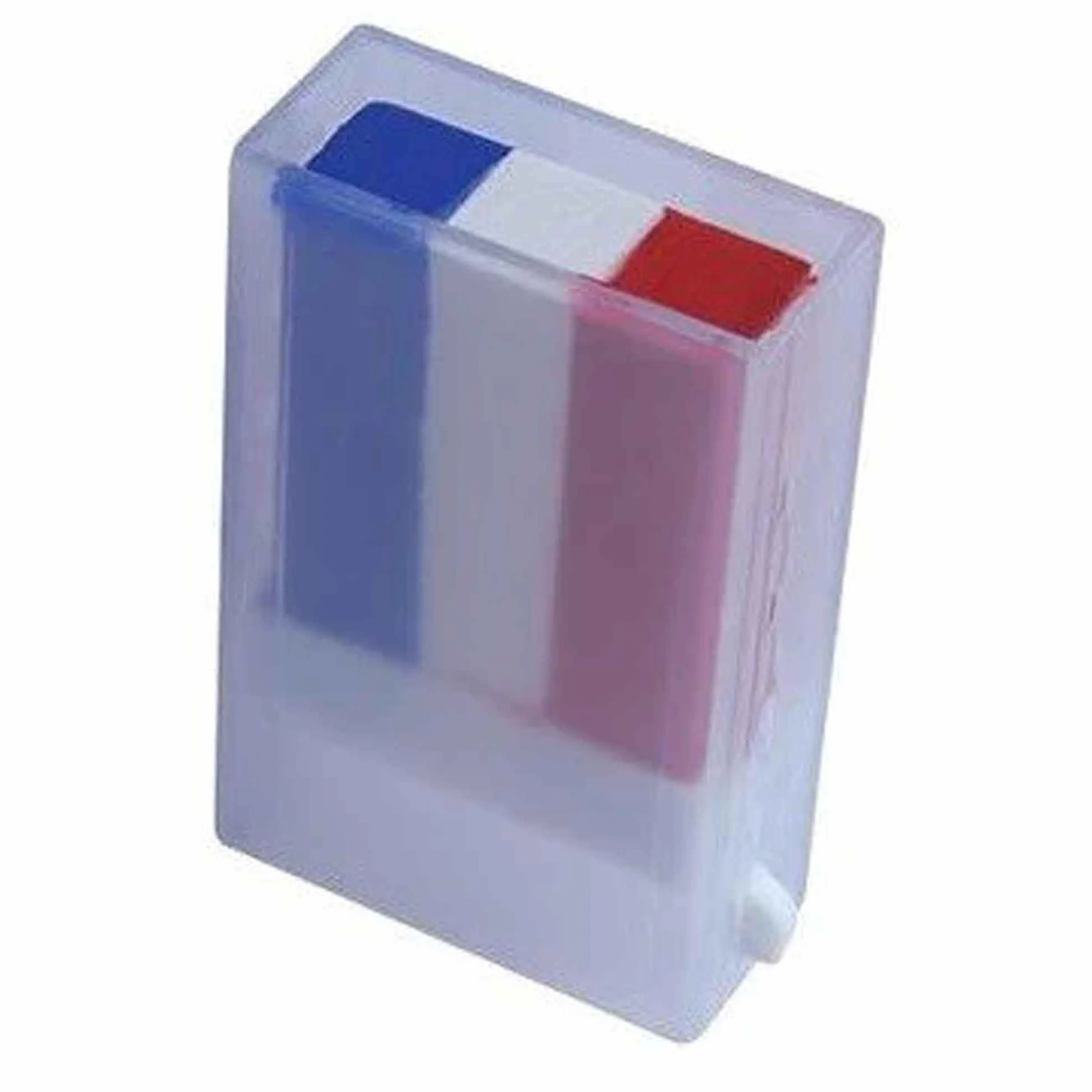 THE REPLICANT Stick Maquillage France Bleu Blanc Rouge Peinture Faciale Supporter Tricolore 4,5 x 3 x 1 cm