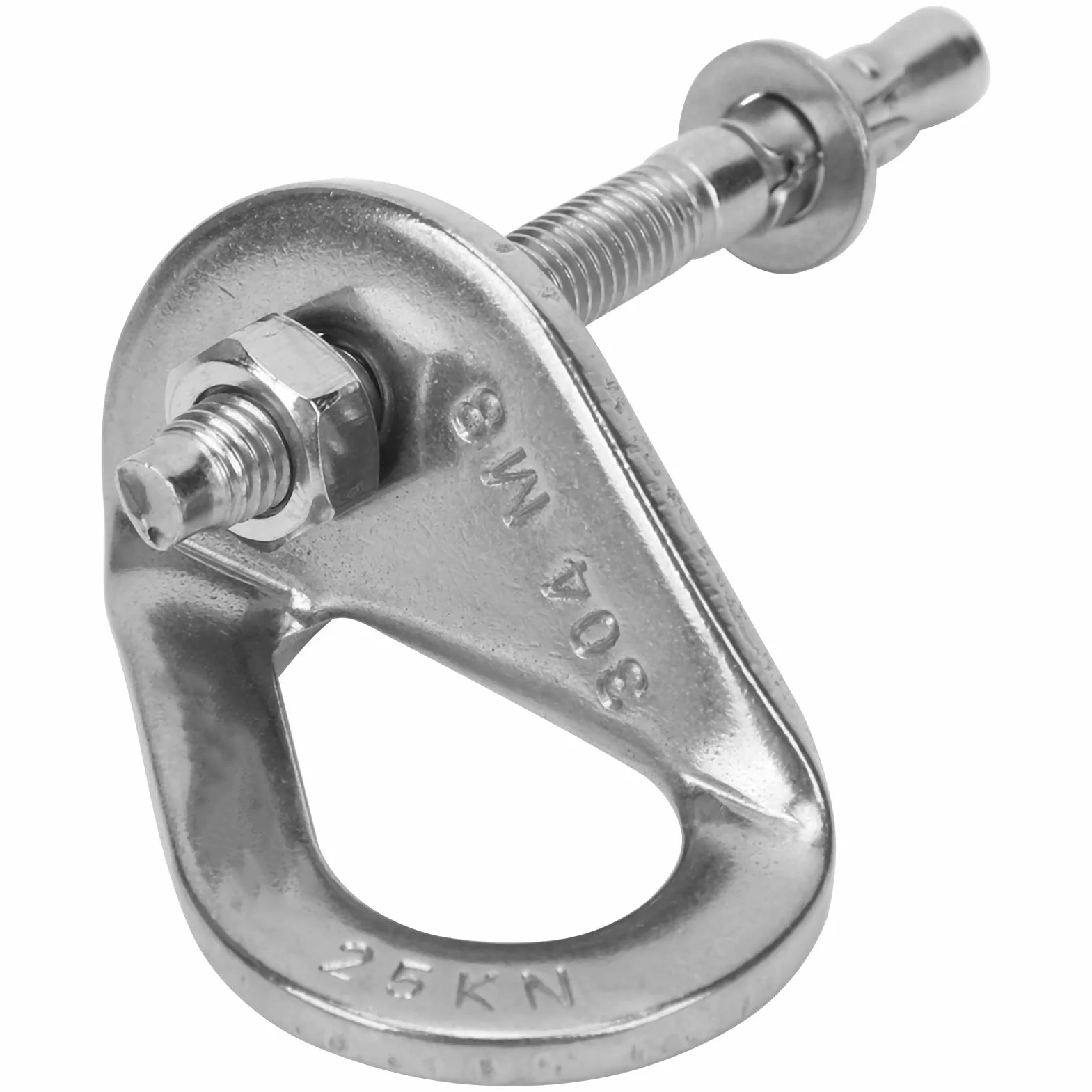 Alomejor Boulon d'escalade M8 Vis d'ancrage en Acier Inoxydable pour Escalade