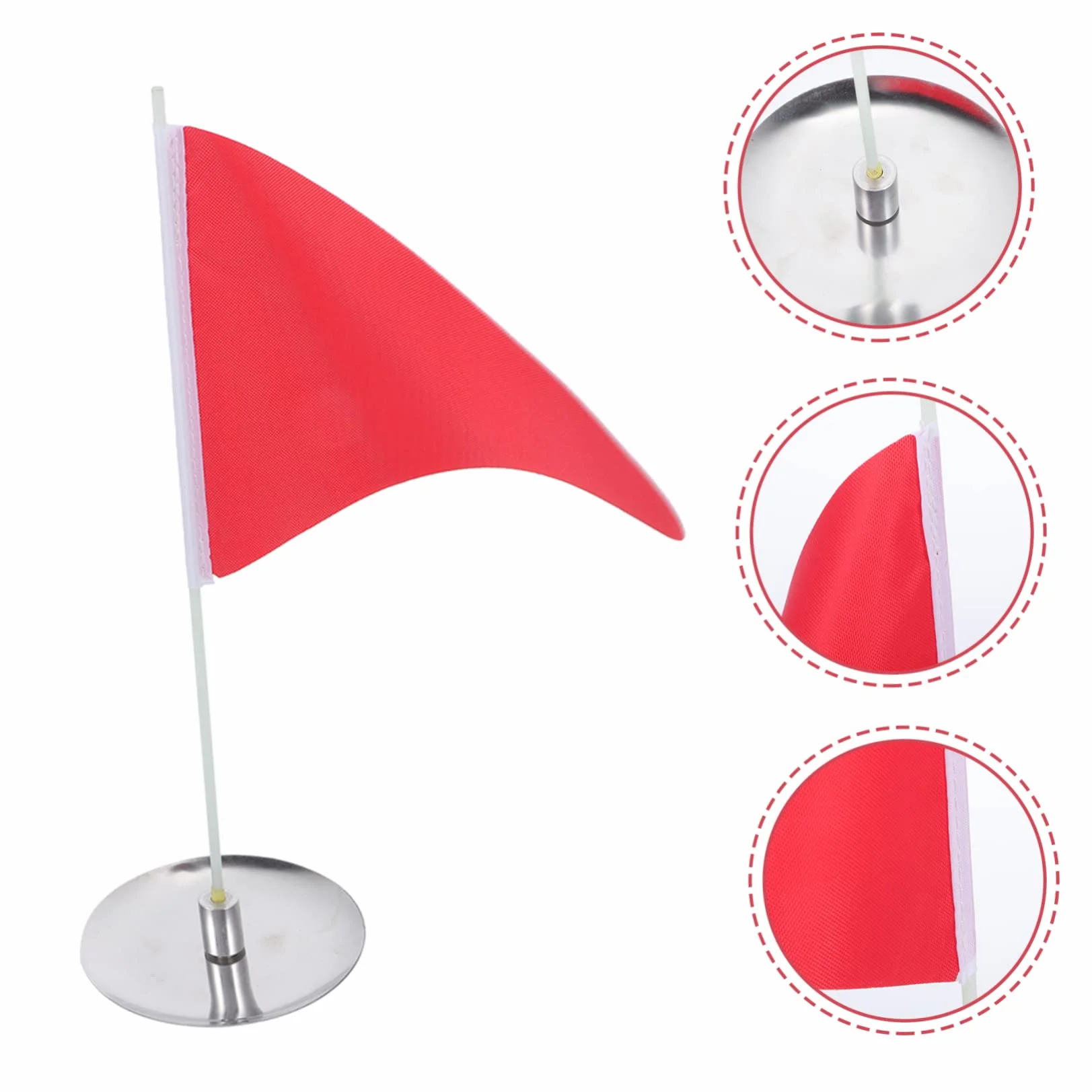 Ensemble Drapeau De Golf Portable Avec Tasse De Trou - Accessoires De Pratique De Golf Léger Et Compact Pour Améliorer La Précision De Putting
