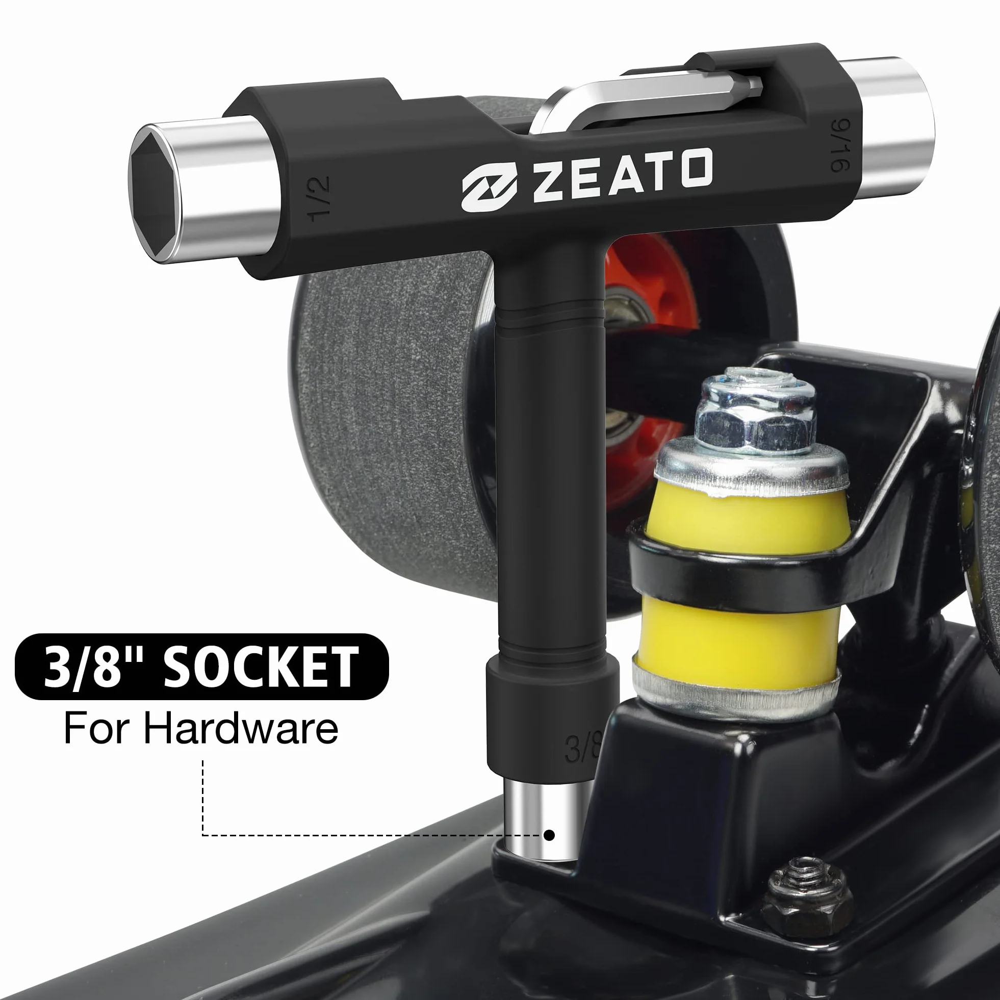 Skateboard Outils Multi-Fonctions Portatifs avec Clé Allen Type T et Tournevis Phillips Type L