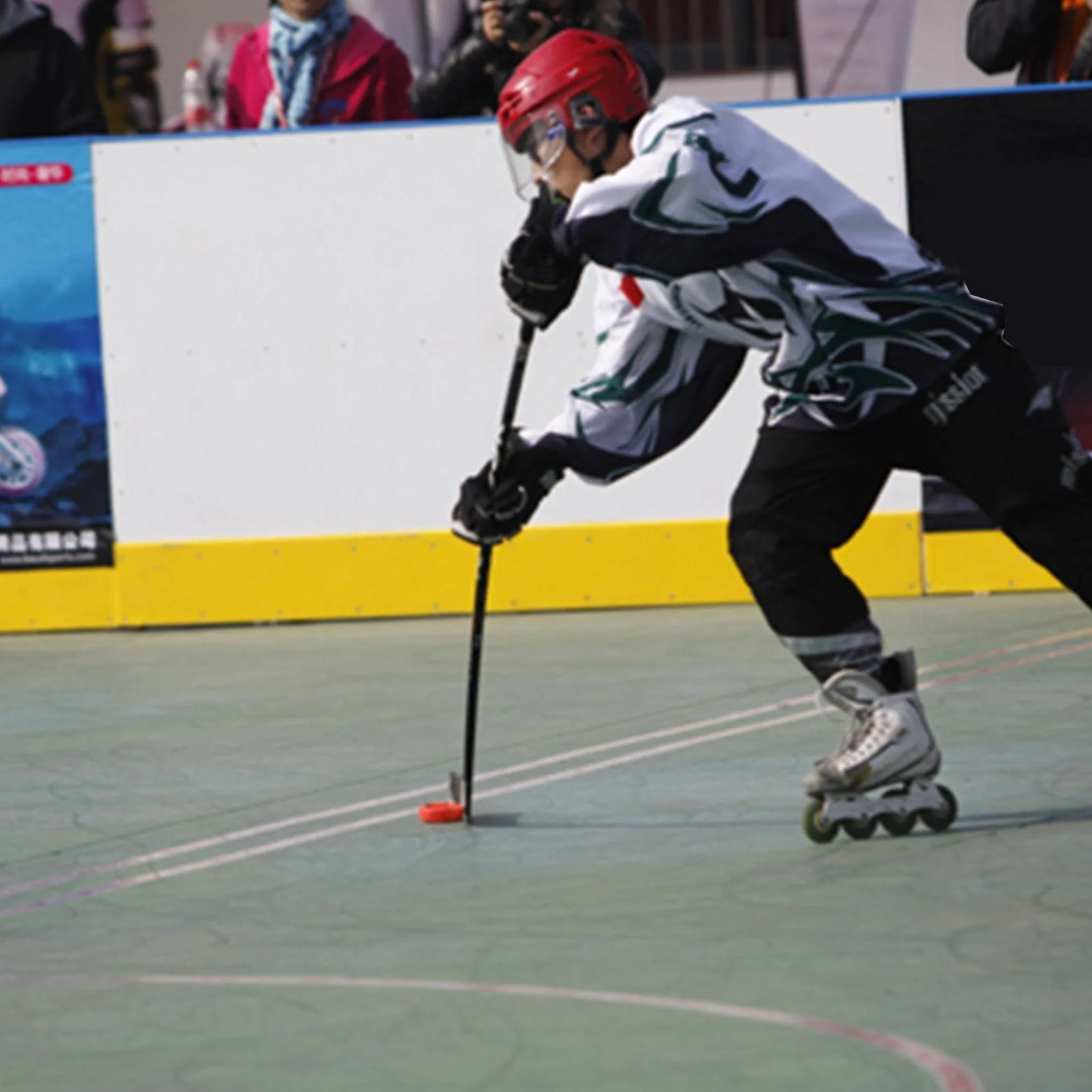 Jeanny Balle Hockey Street Palet Rondelle Hockey Glace Roller Entraînement Débutants