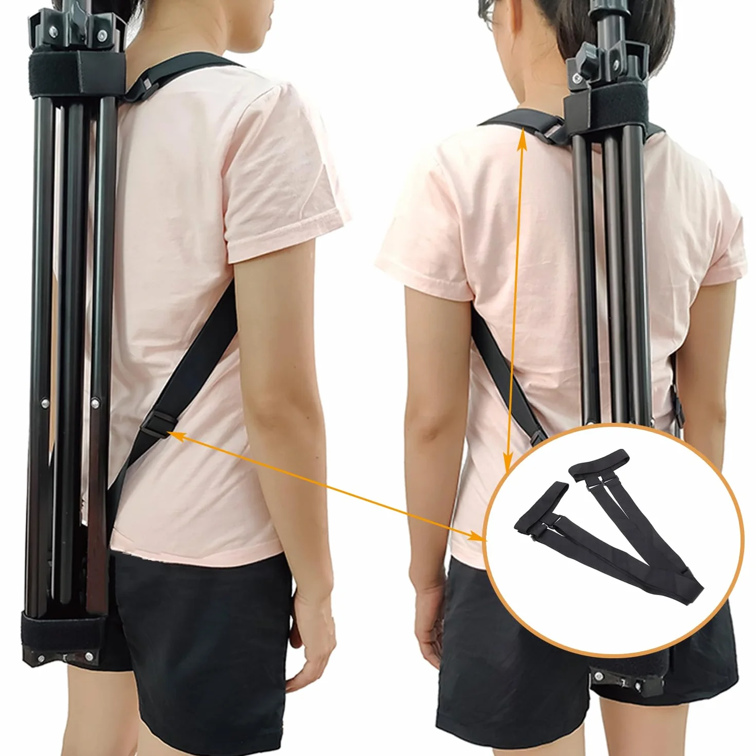 Sangle de Transport pour Épaule de Skateboard, Sac à Dos pour Longboard, Snowboard