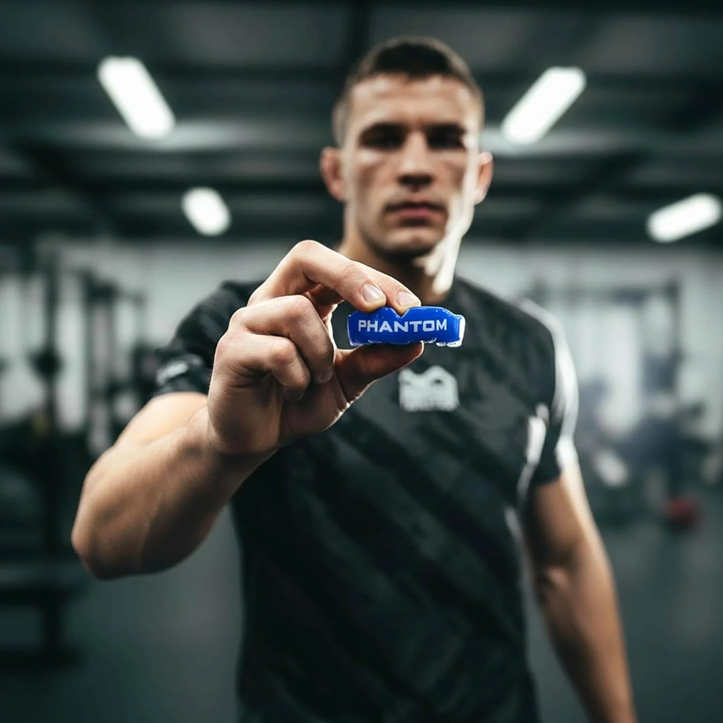 Phantom Mouthguard APEX Protège-dents Adultes Boil & Bite Sports Combat MMA Boxe Muay Thai Bleu