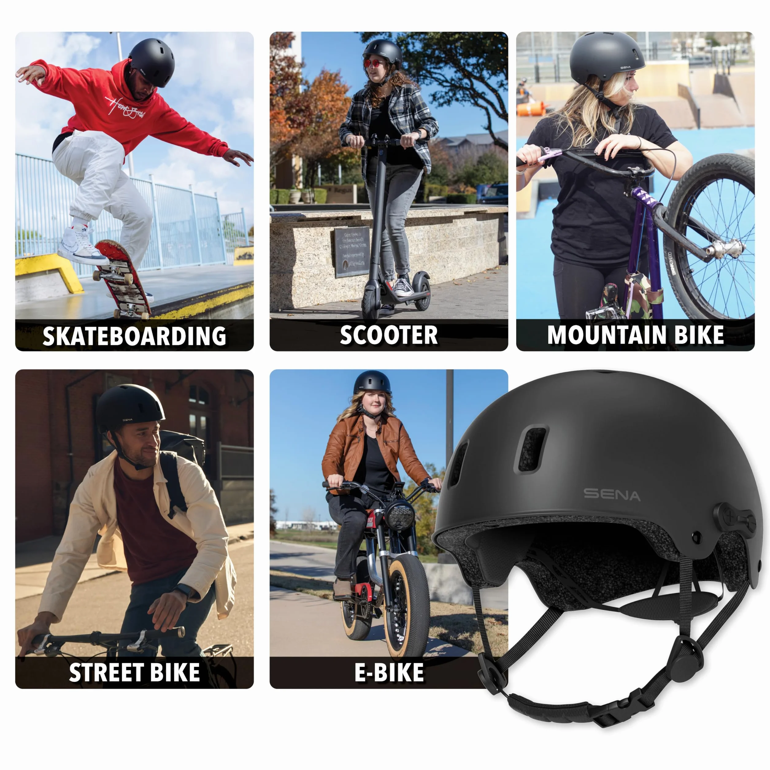 Sena Casque Bluetooth Rumba Multisports