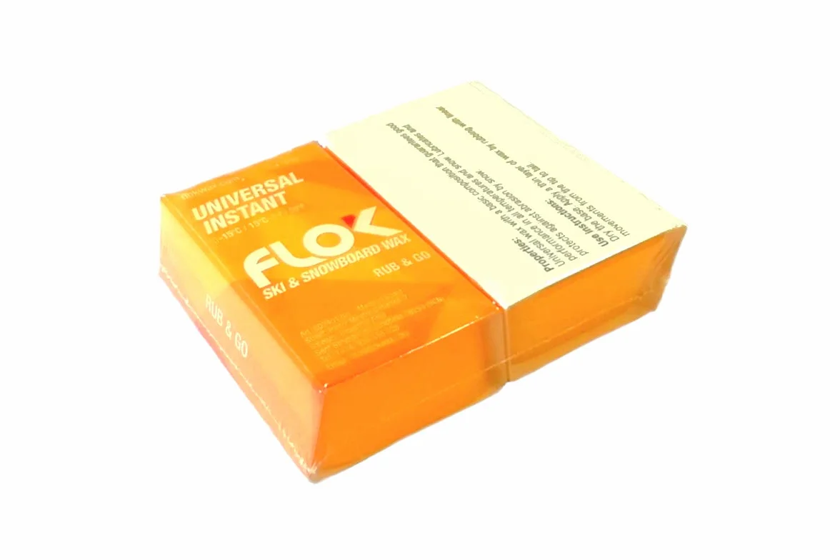 Fart de Ski et Snowboard Universel Instantané 2 x 60g Cire de Ski Ski Alpin Glisse
