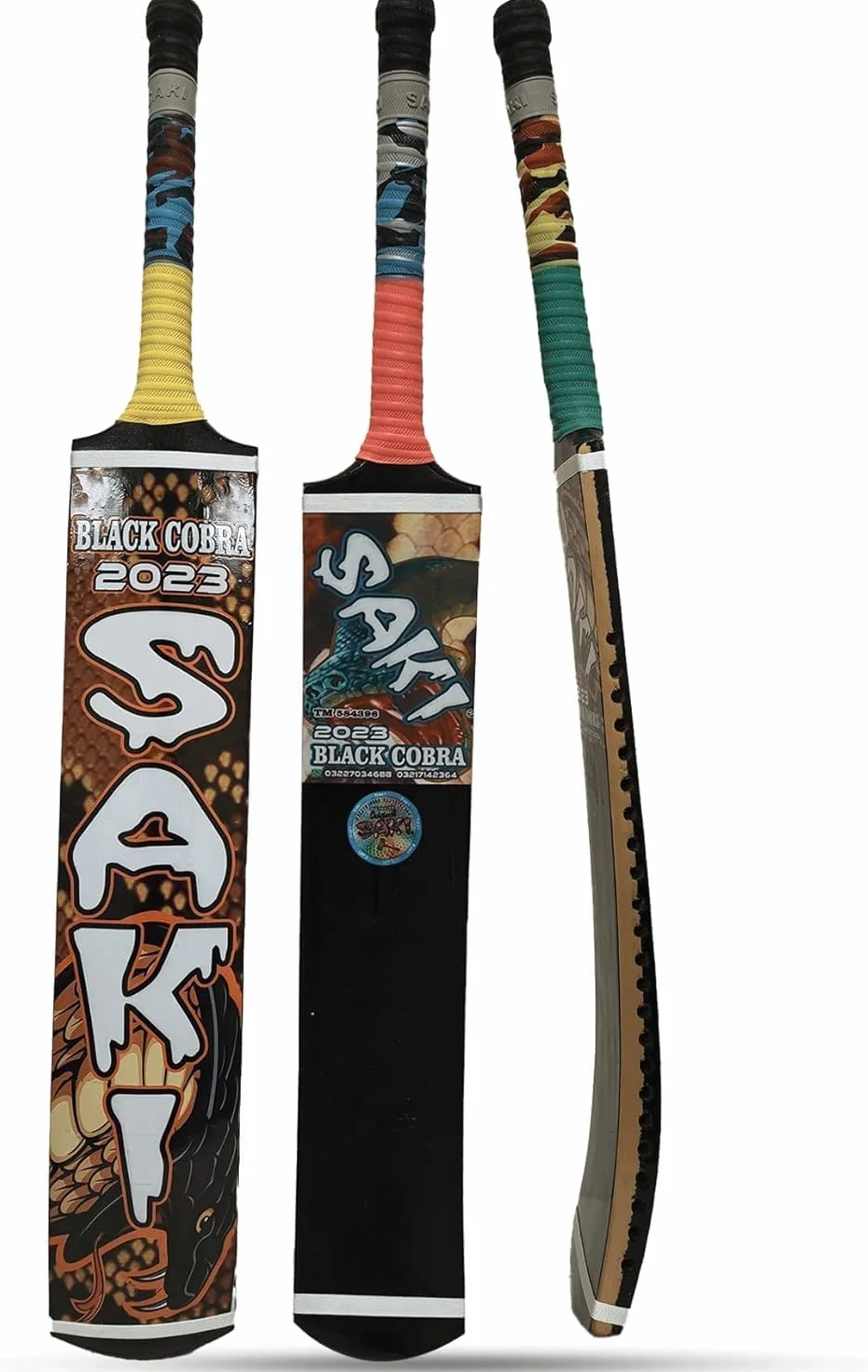 Saki Cobra Tape Ball Bat