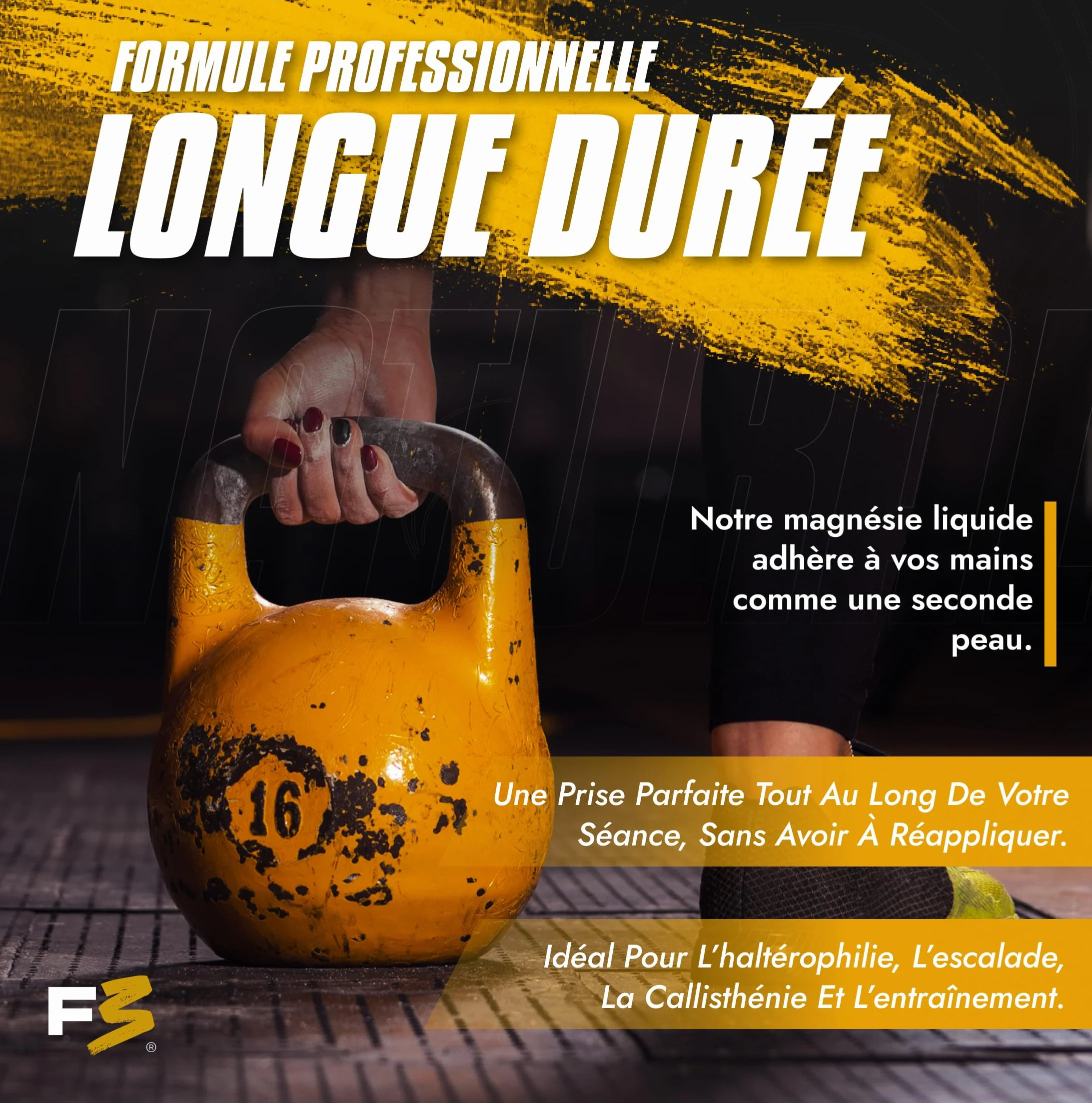 Magnesie Liquide Sport Grip Puissant Mains Sèches Escalade Cross Training Gymnastique Pole Dance