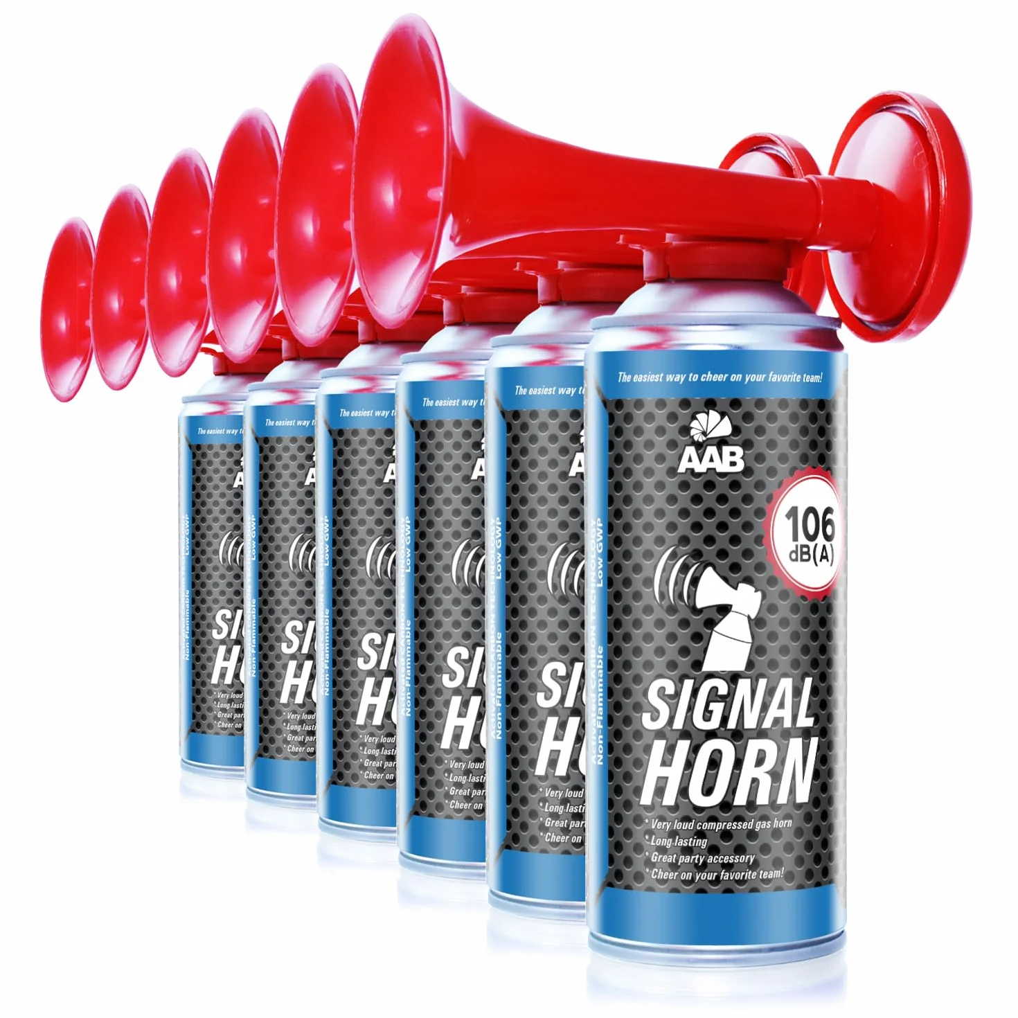 AABCOOLING Signal Horn 106 DB(A) Klaxon à Air Comprimé pour Supporters