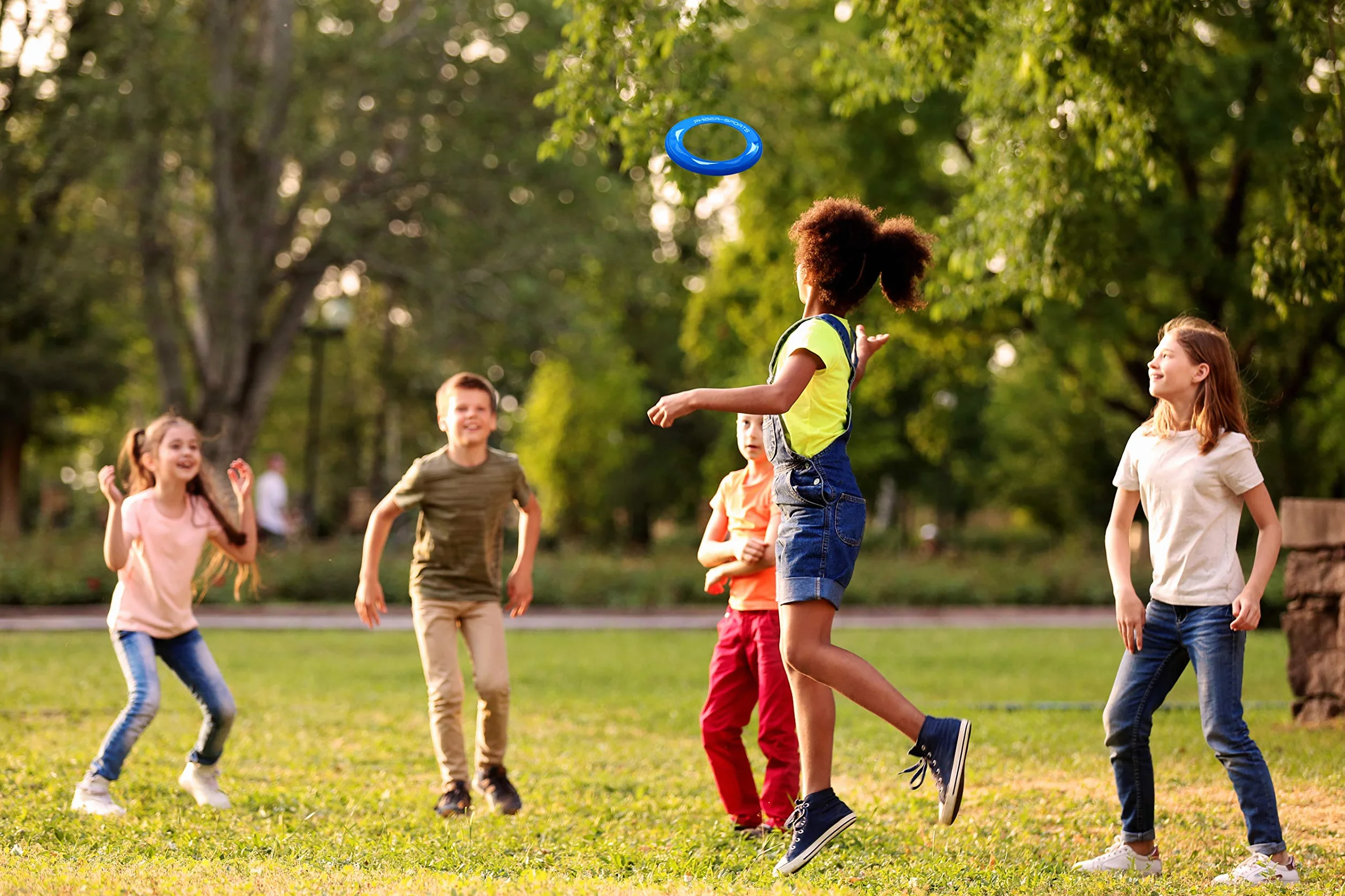 PHIBER-SPORTS Anneaux de Frisbee 2 Anneaux de Lancer 80% Plus Léger Facile à Attraper