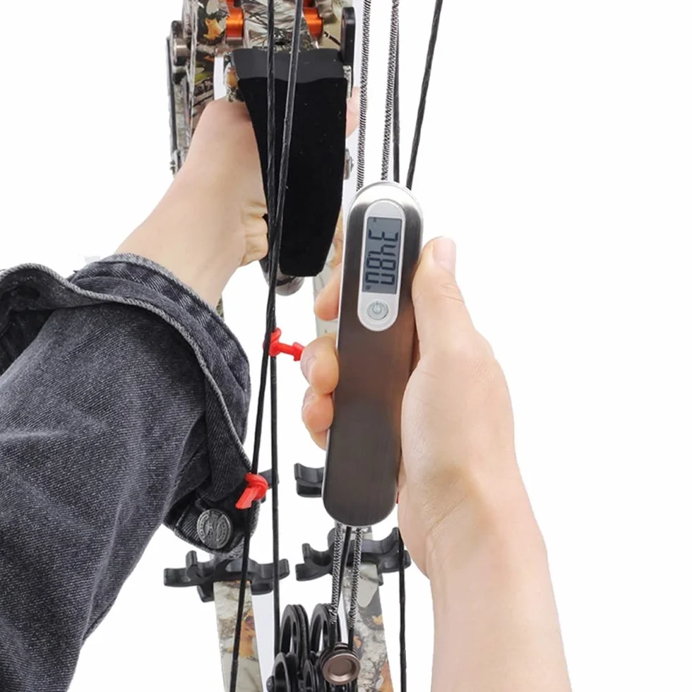 MiOYOOW 110Lb Balance d'arc Numérique avec Écran LCD pour Tir à l'arc