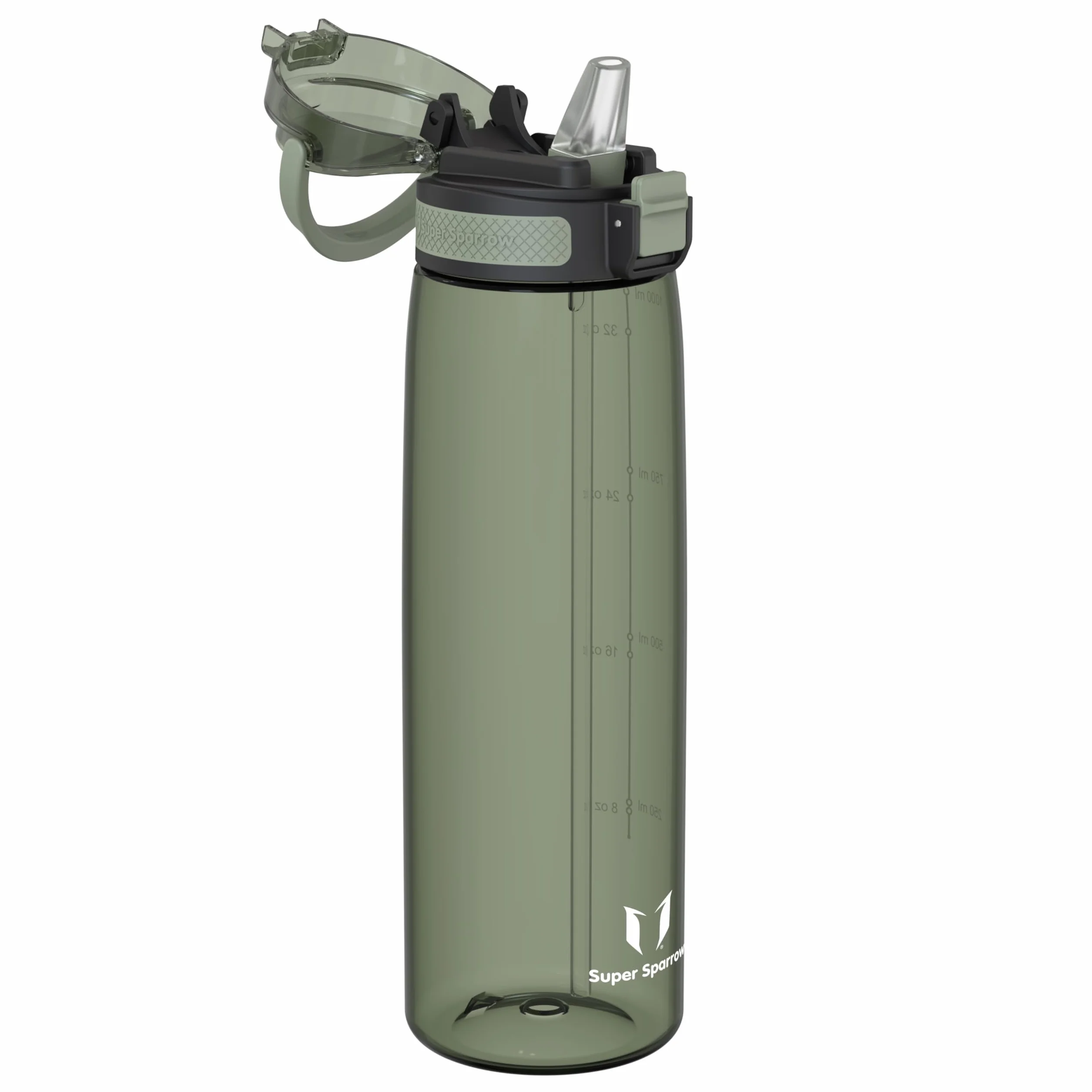 Super Sparrow TouchSip Bouteille d'eau Tritan Sans BPA 500ml 750ml 1L