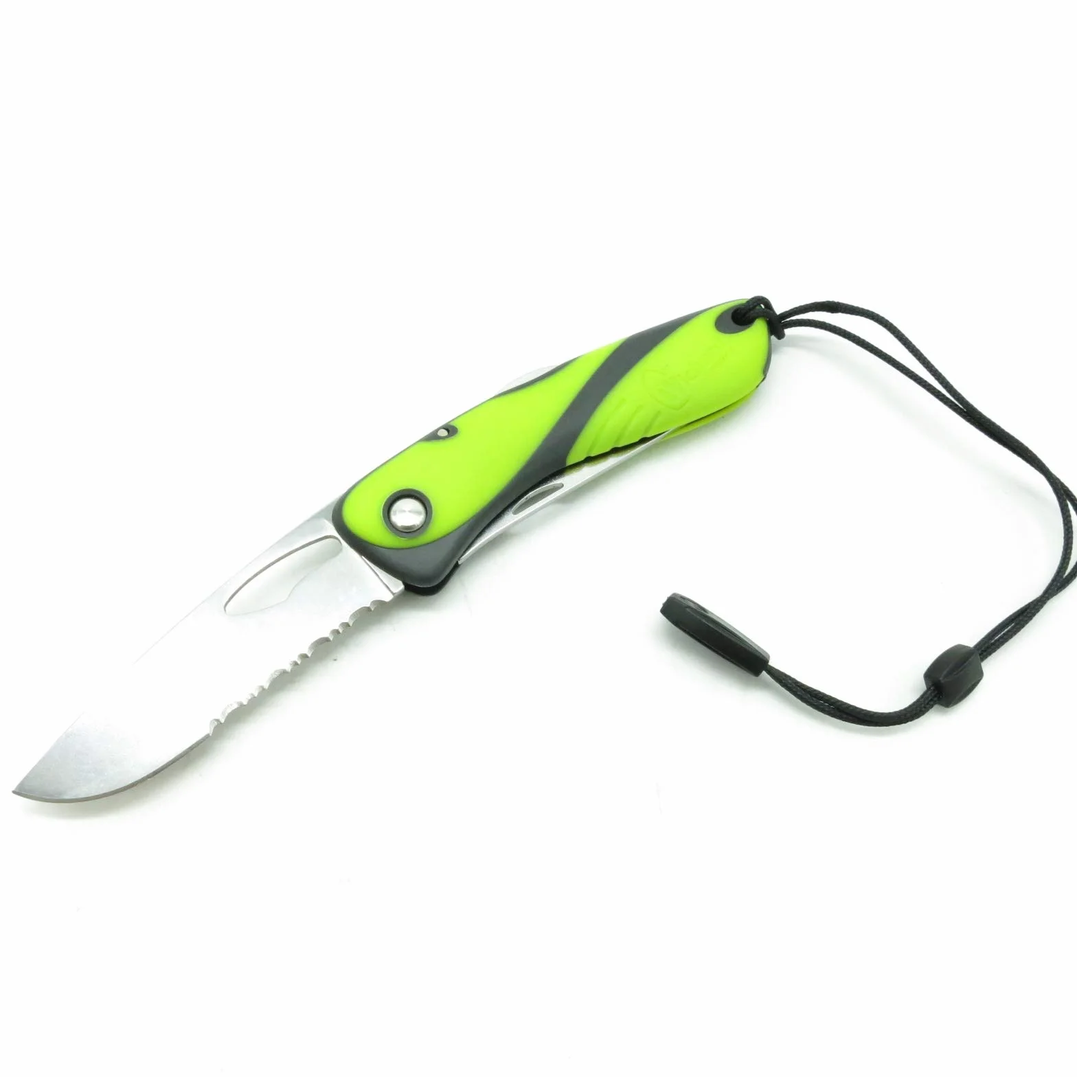 KNIFE OFFSHORE SHACKL KEY SPIKE FLUO BLK