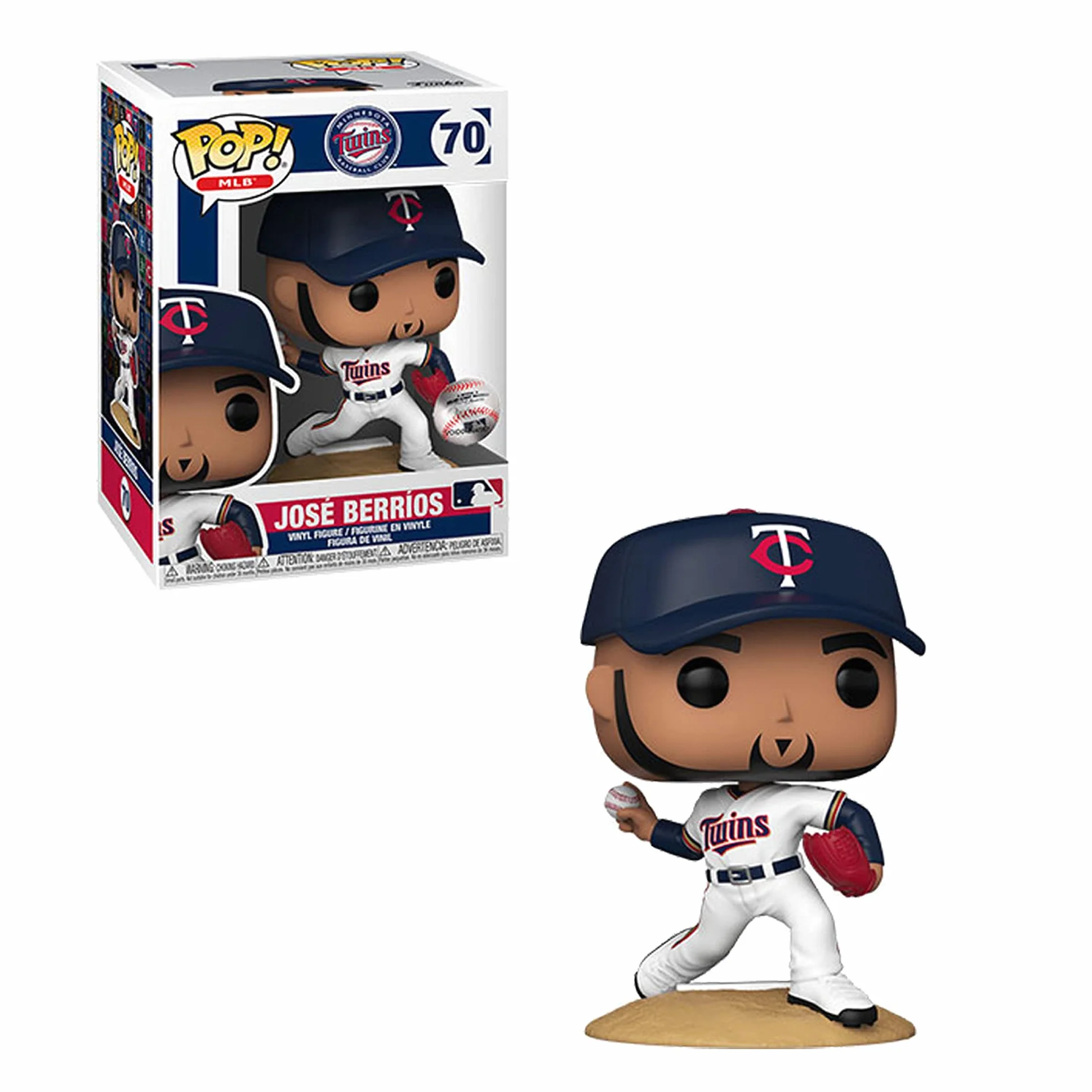 Funko Pop! MLB: Twins Jose Berrios Figurine en Vinyle à Collectionner Officiel