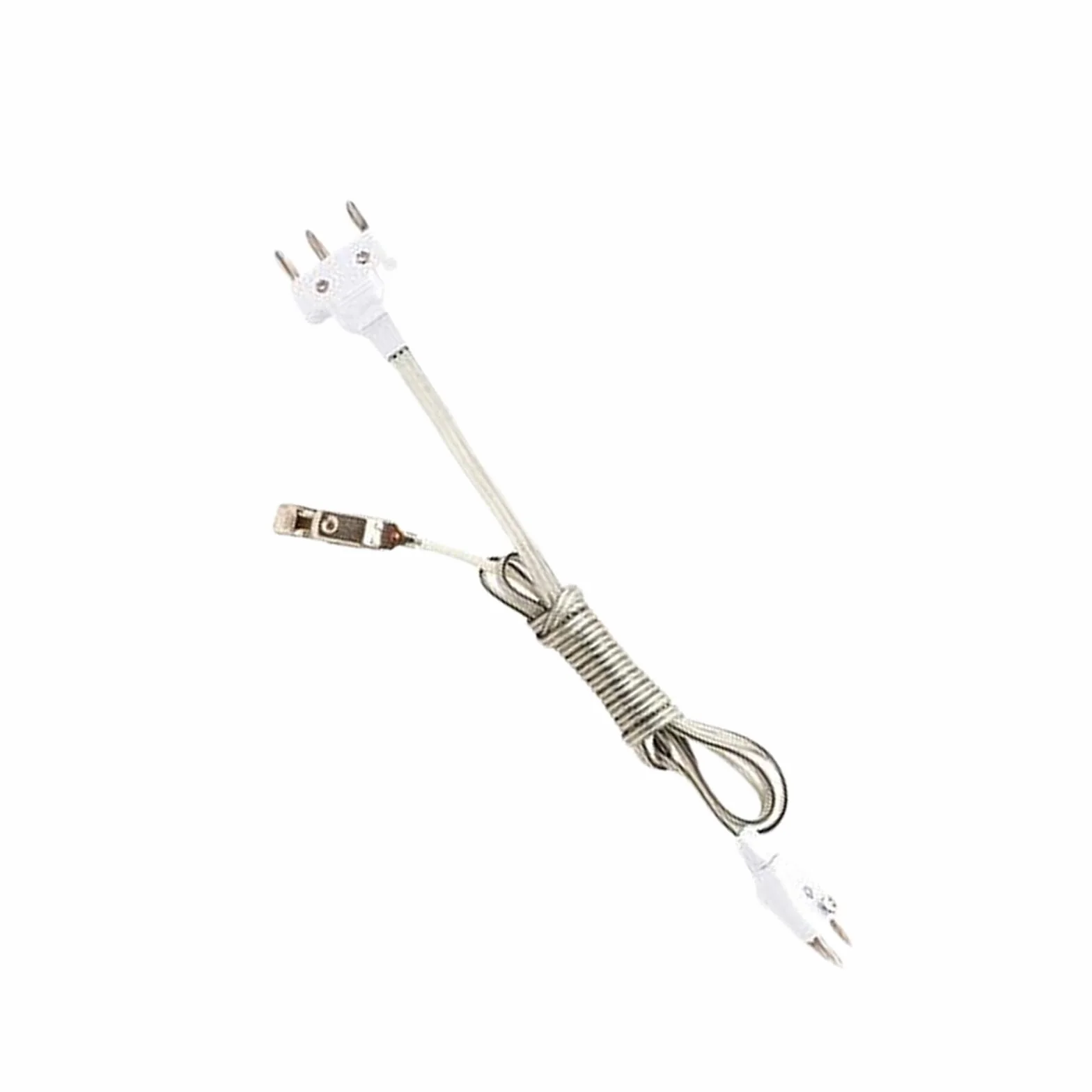 Cordon à Corps d'Escrime, Accessoire Épée Fleuret, Fil avec Pince Clip
