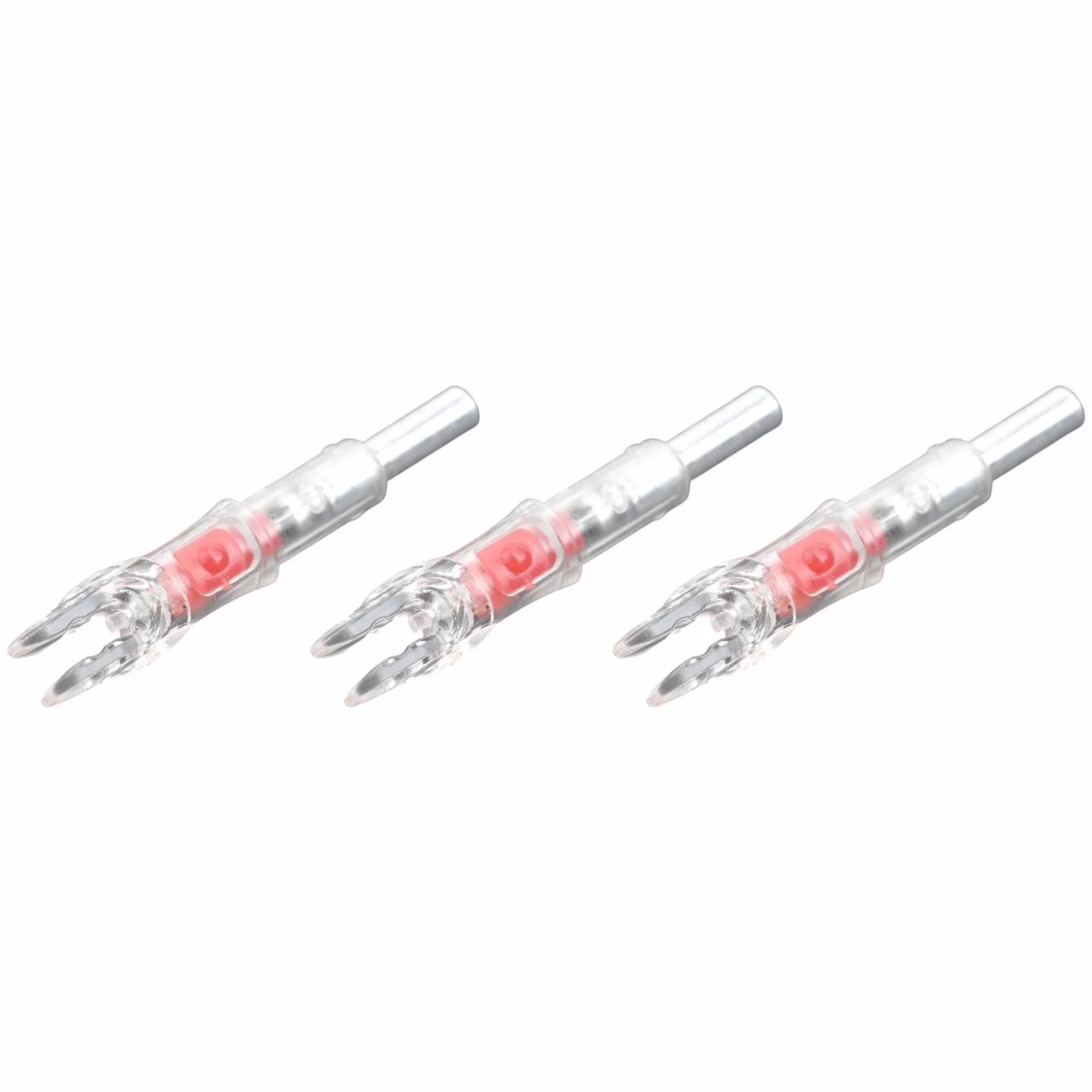 Encoches de flèche lumineuses LED lot de 3 pour tiges 6,2 mm rouge/vert/bleu/multicolore