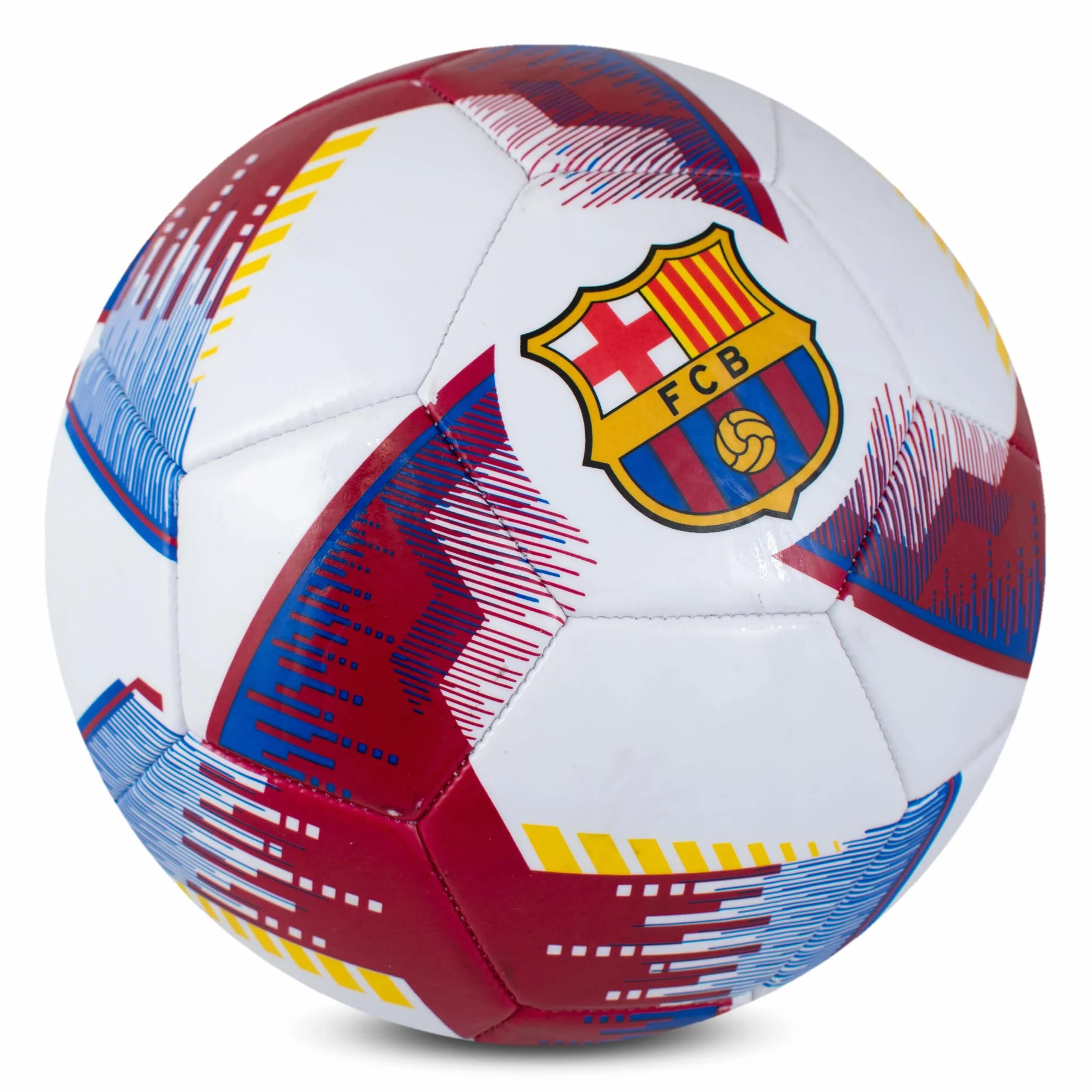 FC Barcelone Ballon de Football Taille 5 Design Blitz Hy-Pro