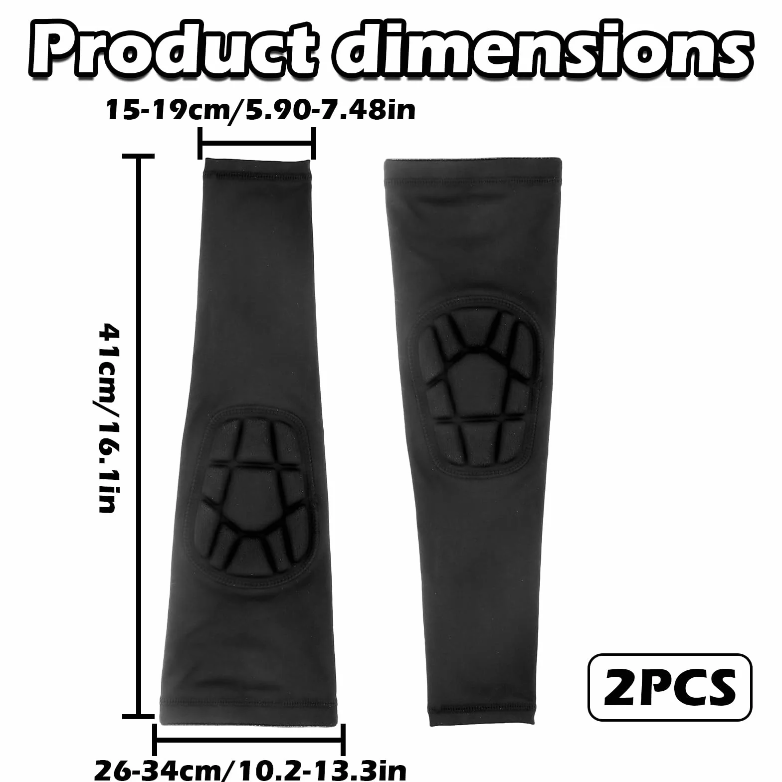 Rembourré Coudiere Volleyball, Manchon de Compression Bras, Protege Coude Musculation Anti-Chocs