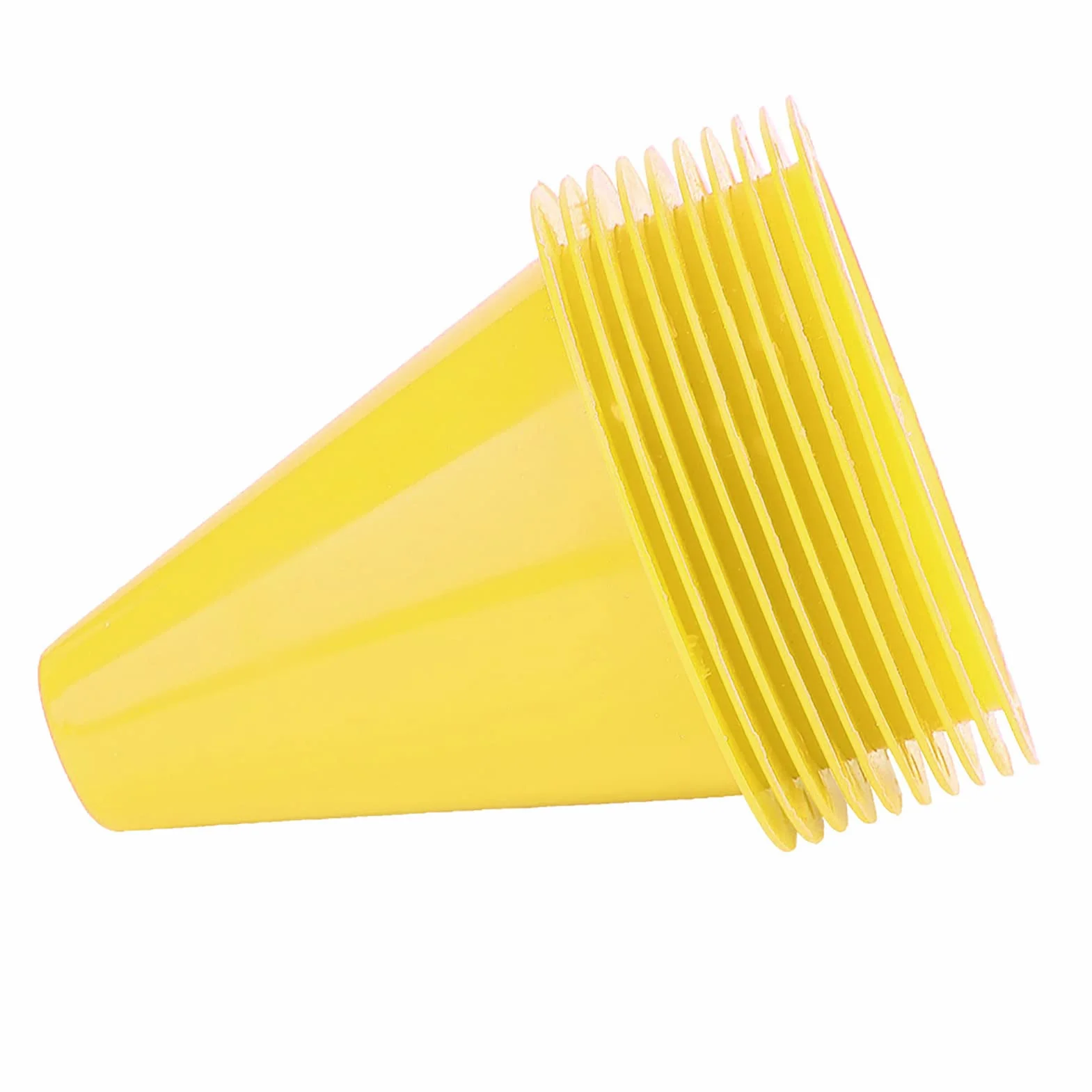 Keenso Ensemble de Cônes de Marqueurs de Football, 10pcs Plots de Marquage en Plastique