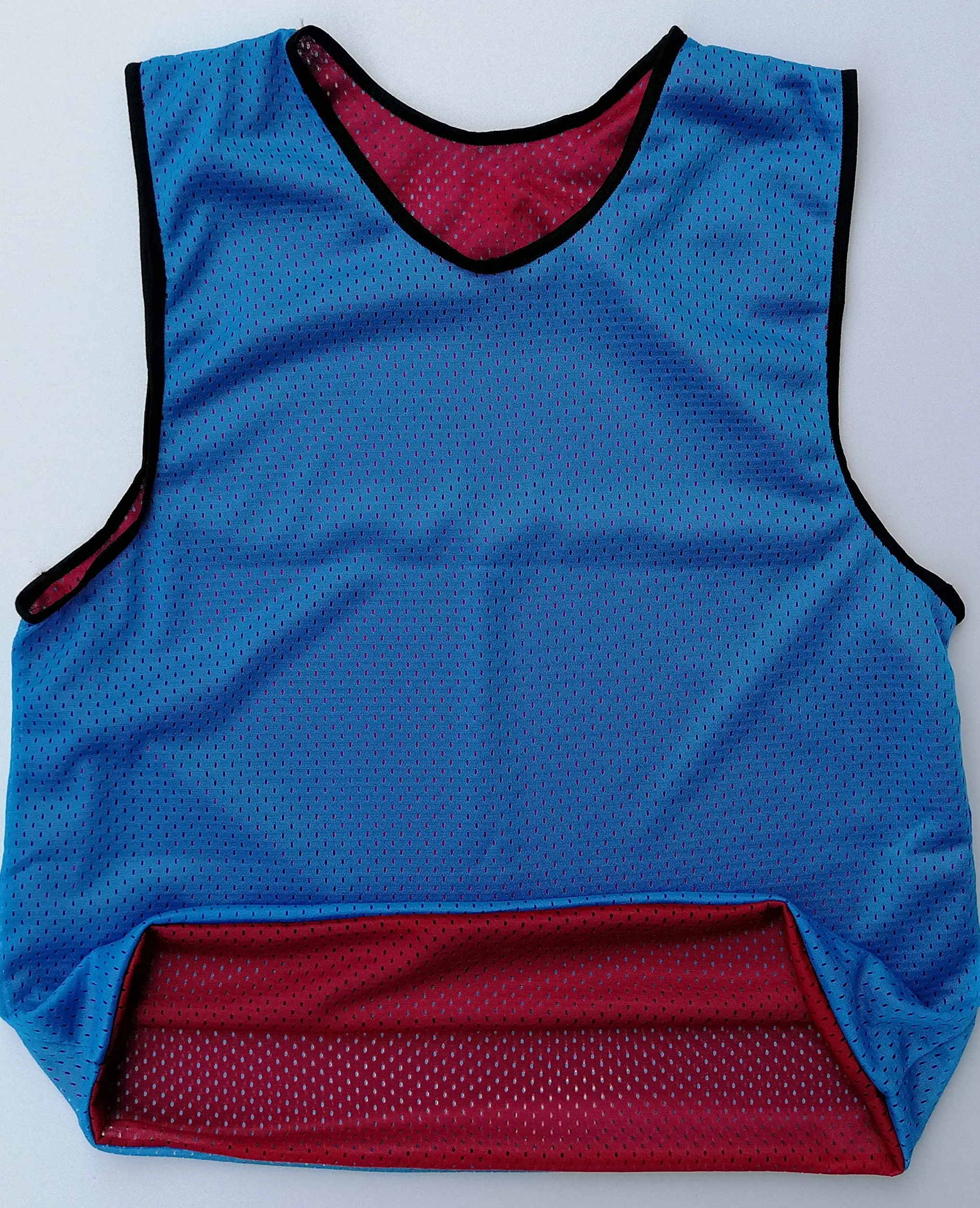 Maillots réversible de Football Gilets Double Face Chasubles pour Enfants Juniors Adultes Dossard Hommes Femmes